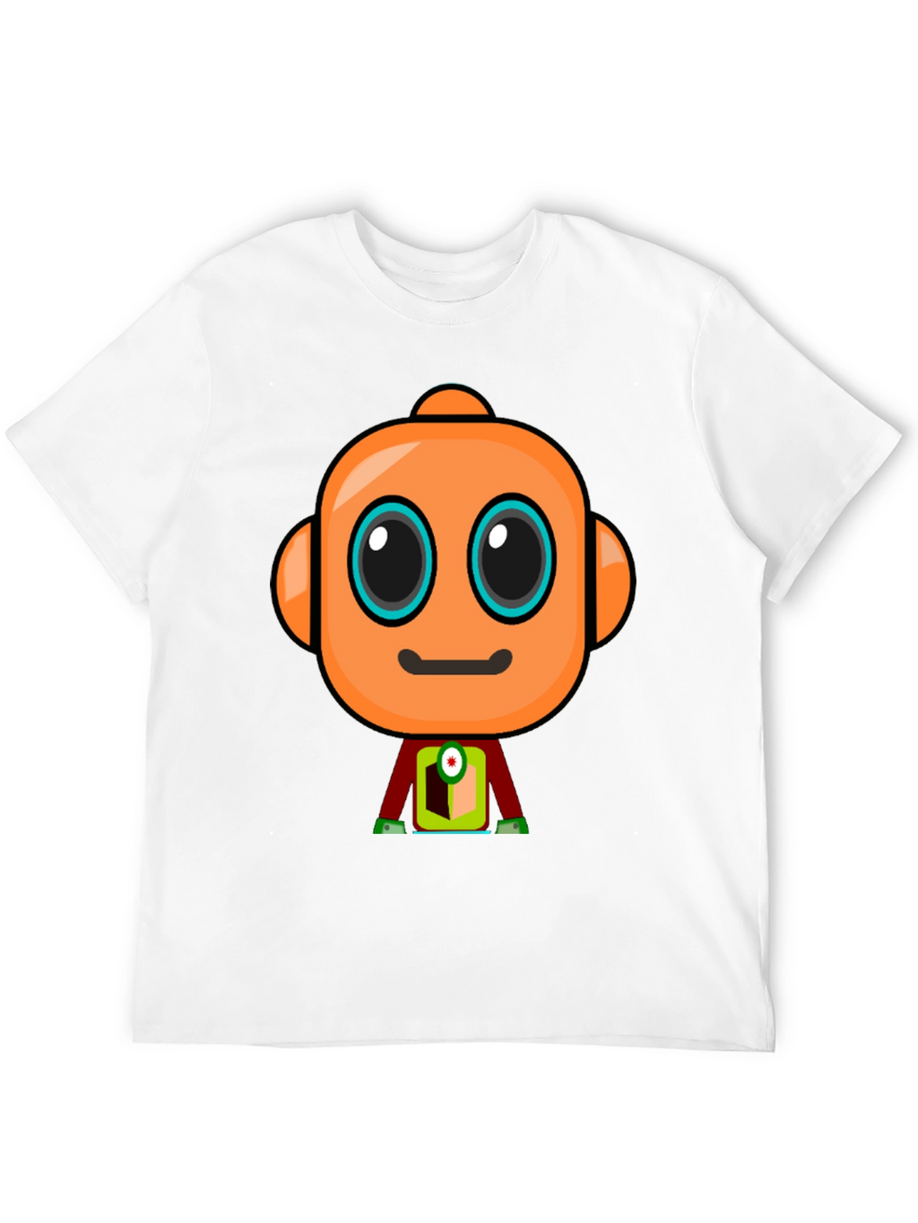 Robot Graphic T-Shirt - Unique Design