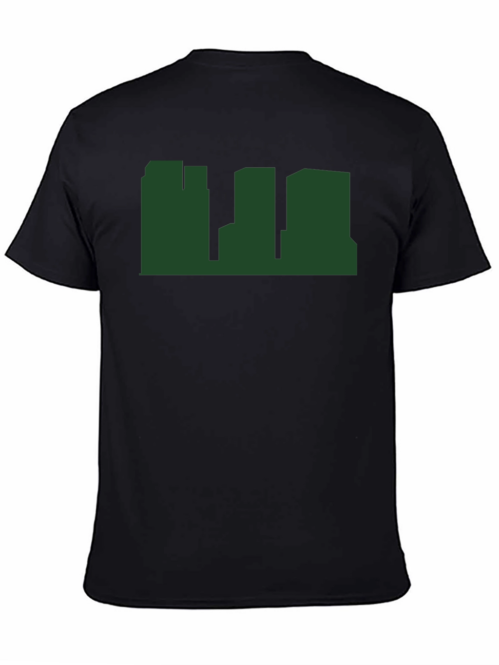 Cityscape Graphic Tee - Modern Black T-Shirt