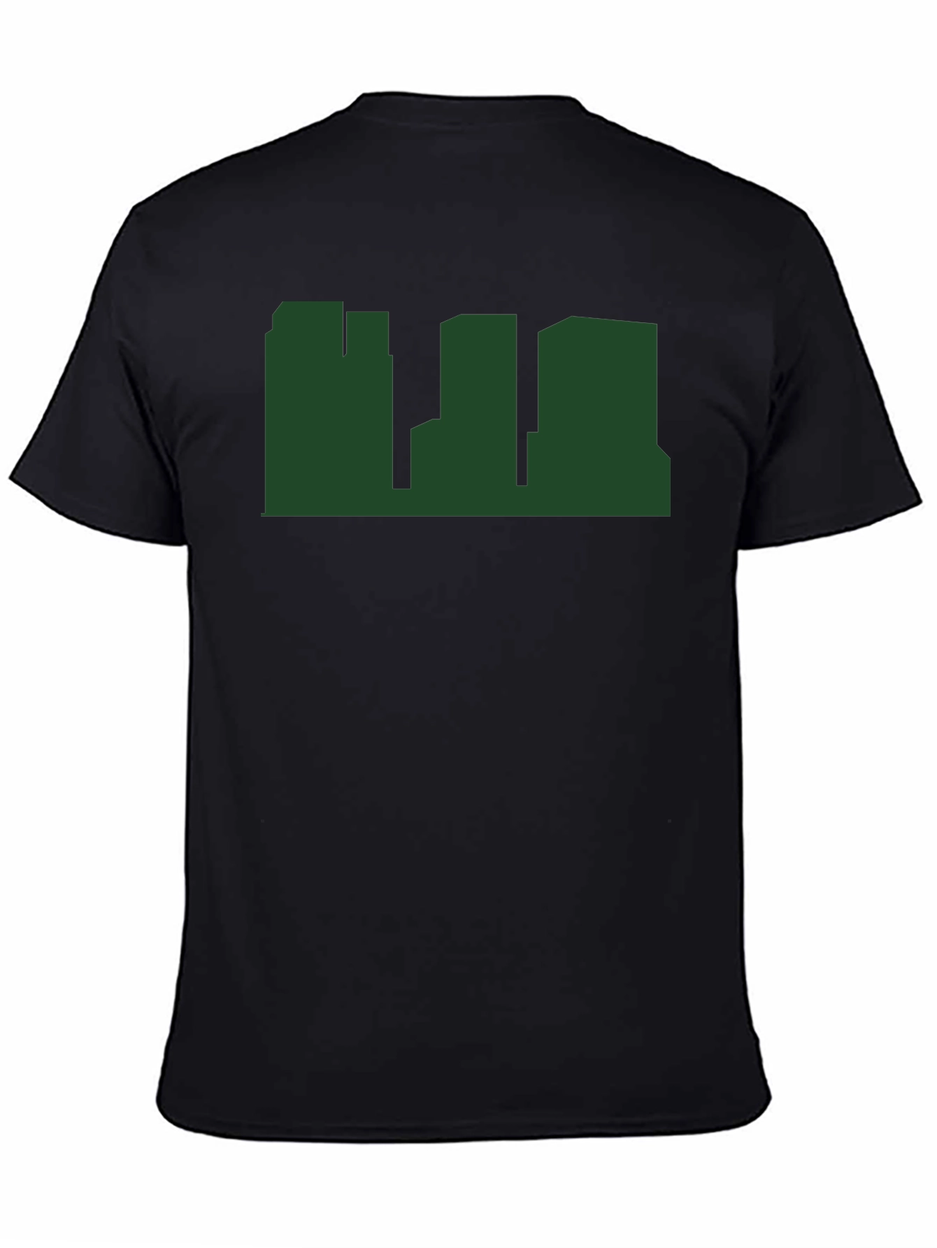 Cityscape Graphic Tee - Modern Black T-Shirt
