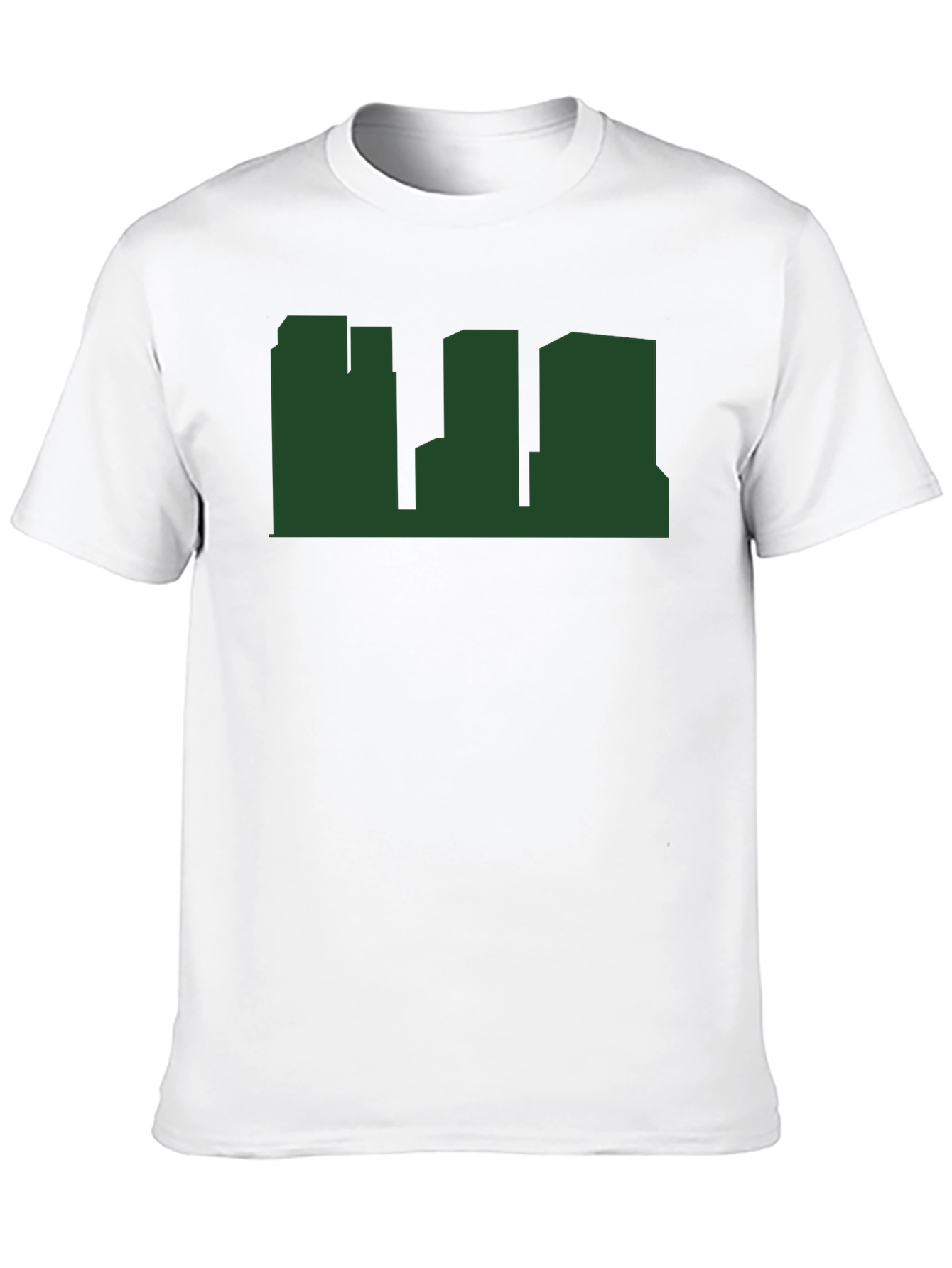 Cityscape Graphic Tee - Modern Black T-Shirt
