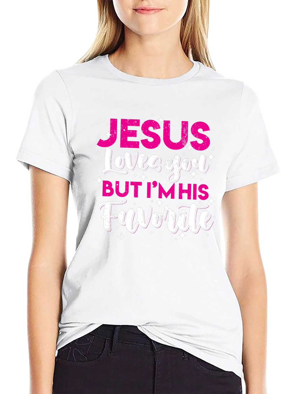 Jesus Loves You T-Shirt - Religious Humor Tee