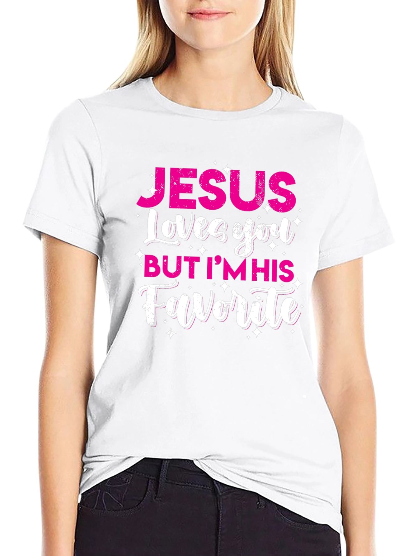 Jesus Loves You T-Shirt - Religious Humor Tee