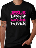 Jesus Loves You T-Shirt - Religious Humor Tee