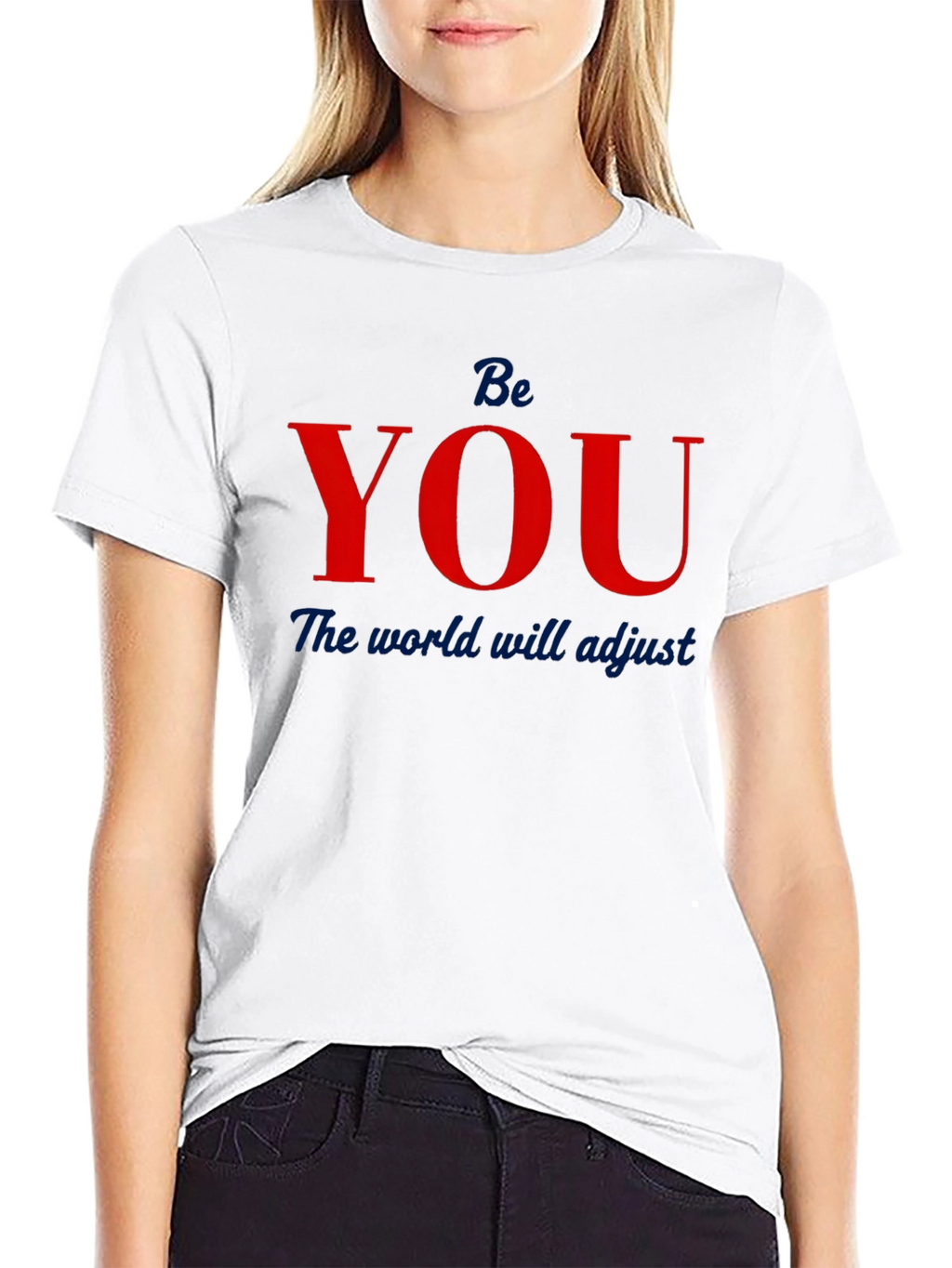 Be You T-Shirt - Black Graphic Tee