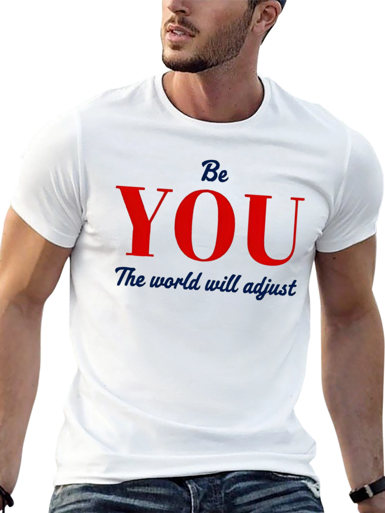 Be You T-Shirt - Black Graphic Tee