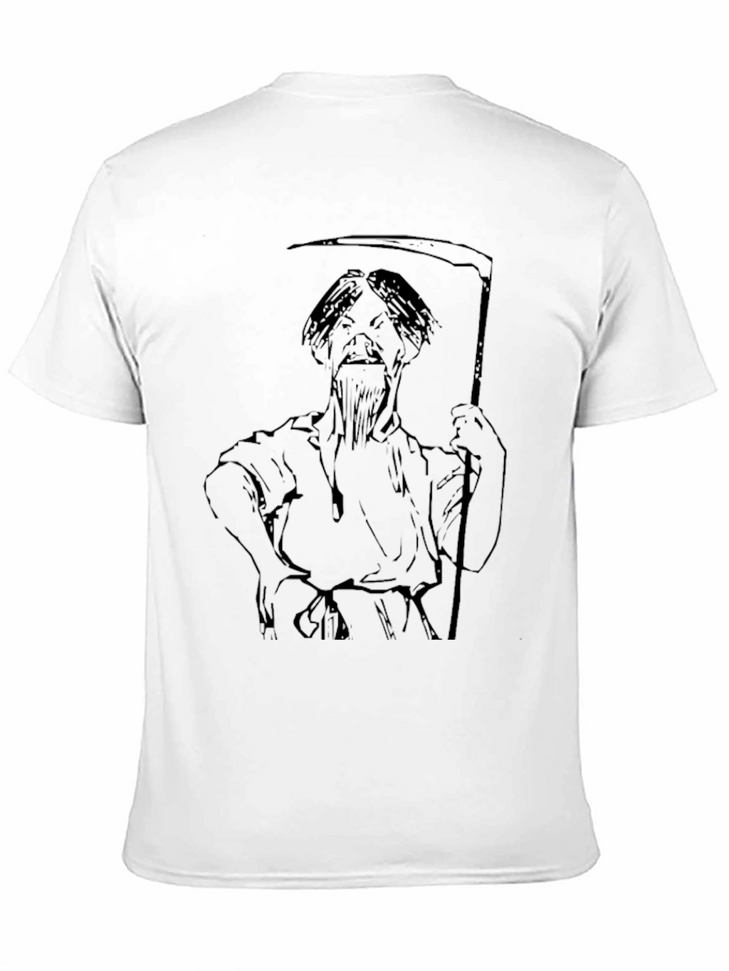 Grim Reaper Graphic Tee - Mens Black T-Shirt
