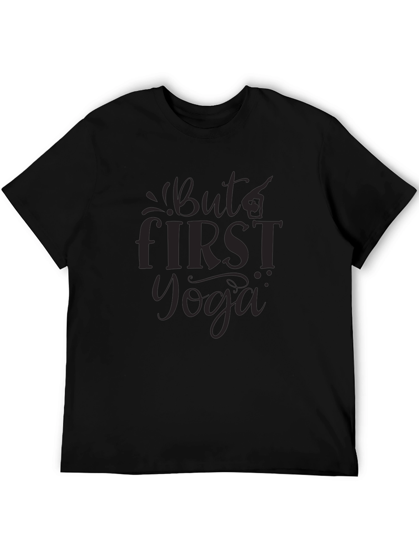 But First Yoga Graphic T-Shirt