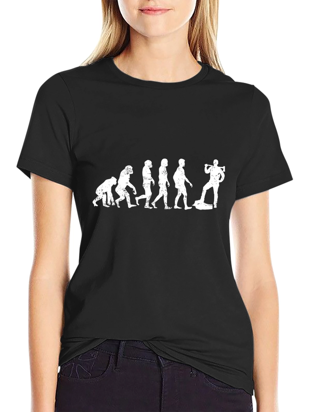 Evolution Lumberjack Tee - Axe Man T-Shirt