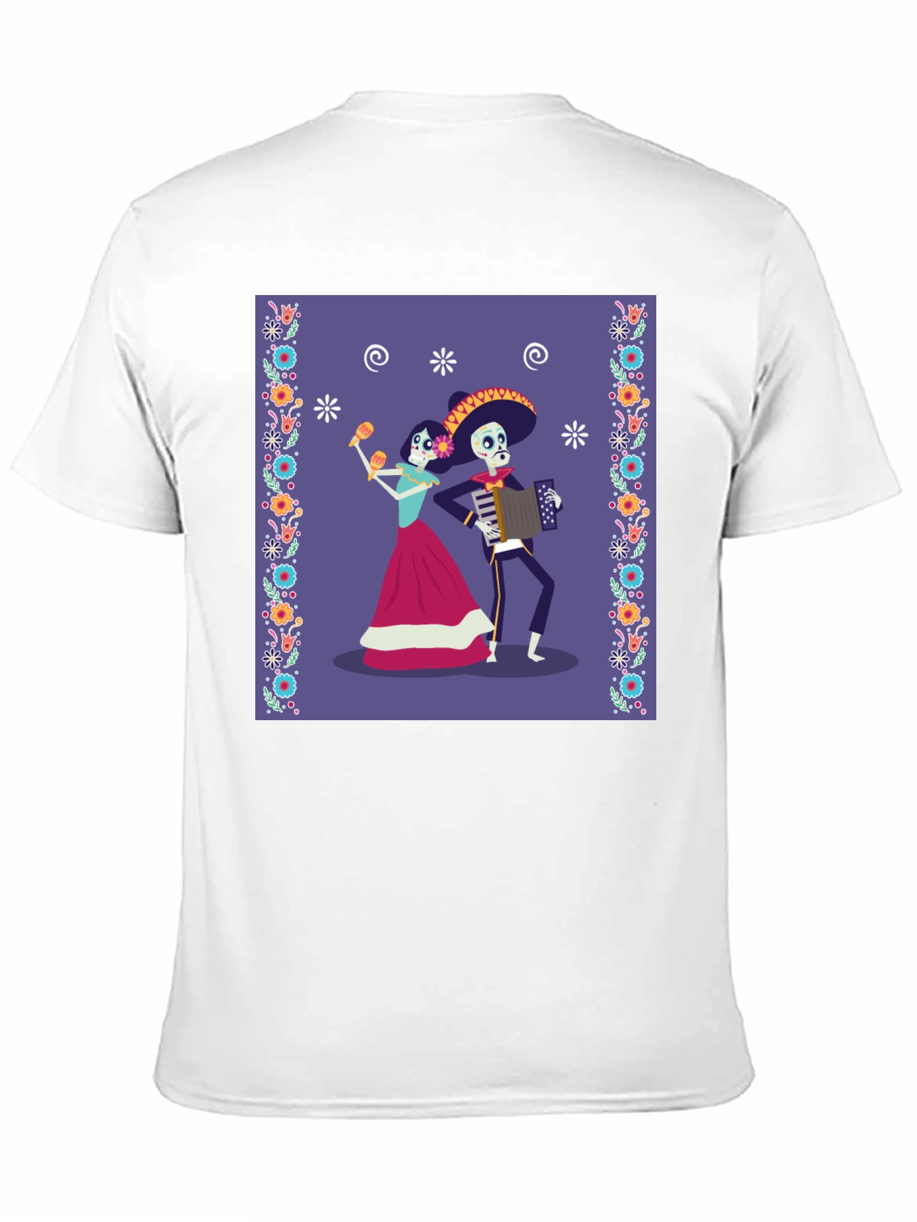 Day of the Dead Skeleton Mariachi T-Shirt