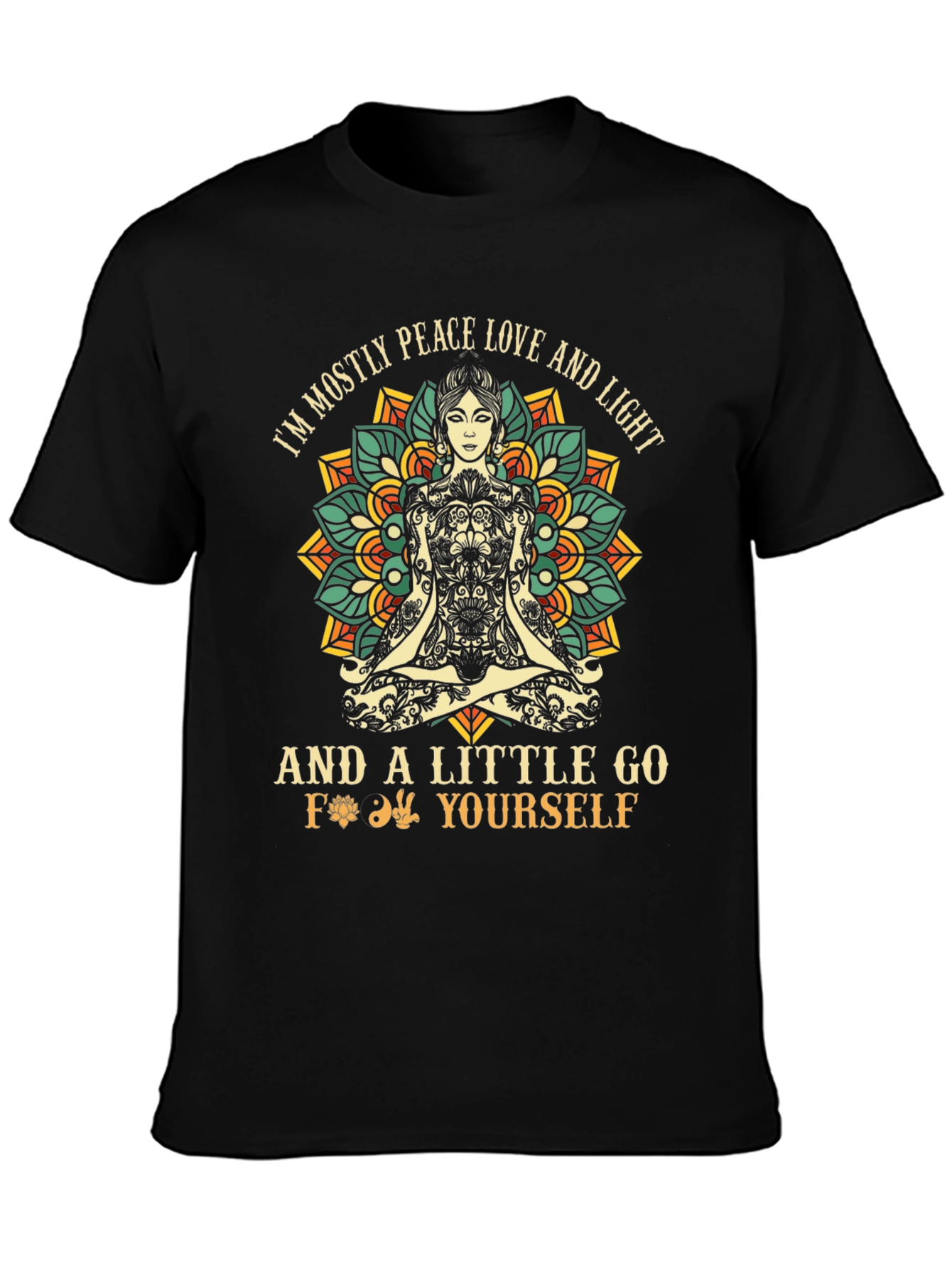 Peace Love & Light Graphic T-Shirt