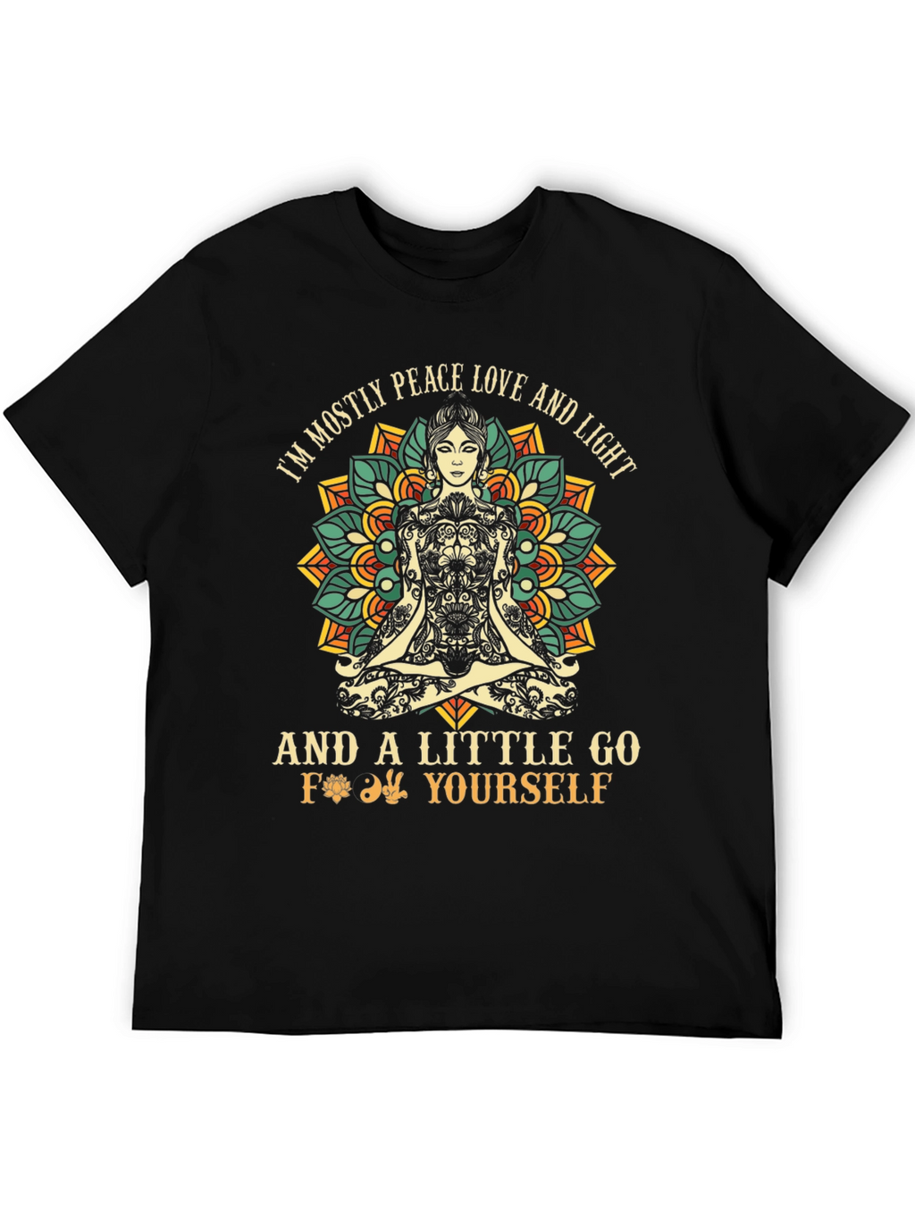 Peace Love & Light Graphic T-Shirt