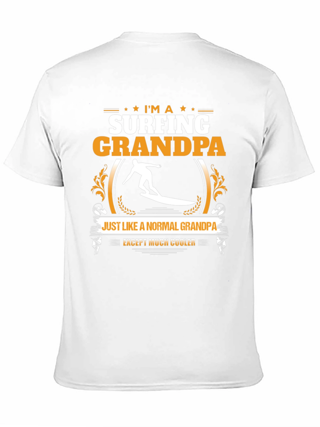 Surfing Grandpa T-Shirt - Cool Grandpa Shirt