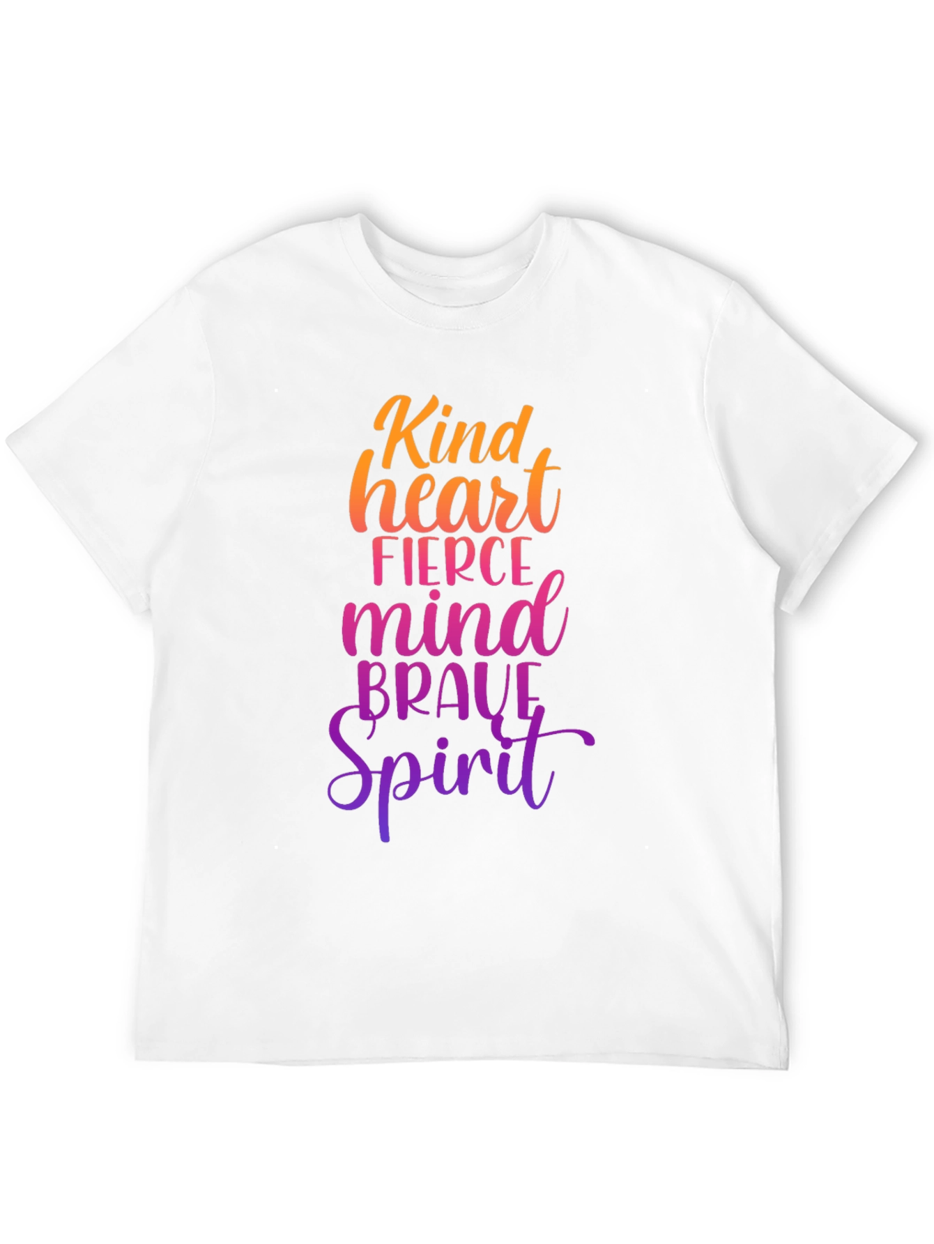 Kind Heart Fierce Mind Brave Spirit Graphic Tee