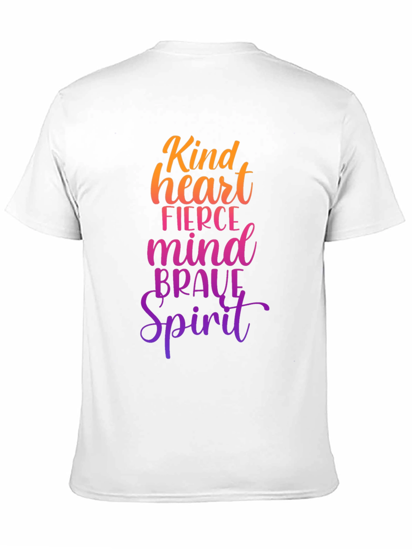 Kind Heart Fierce Mind Brave Spirit Graphic Tee