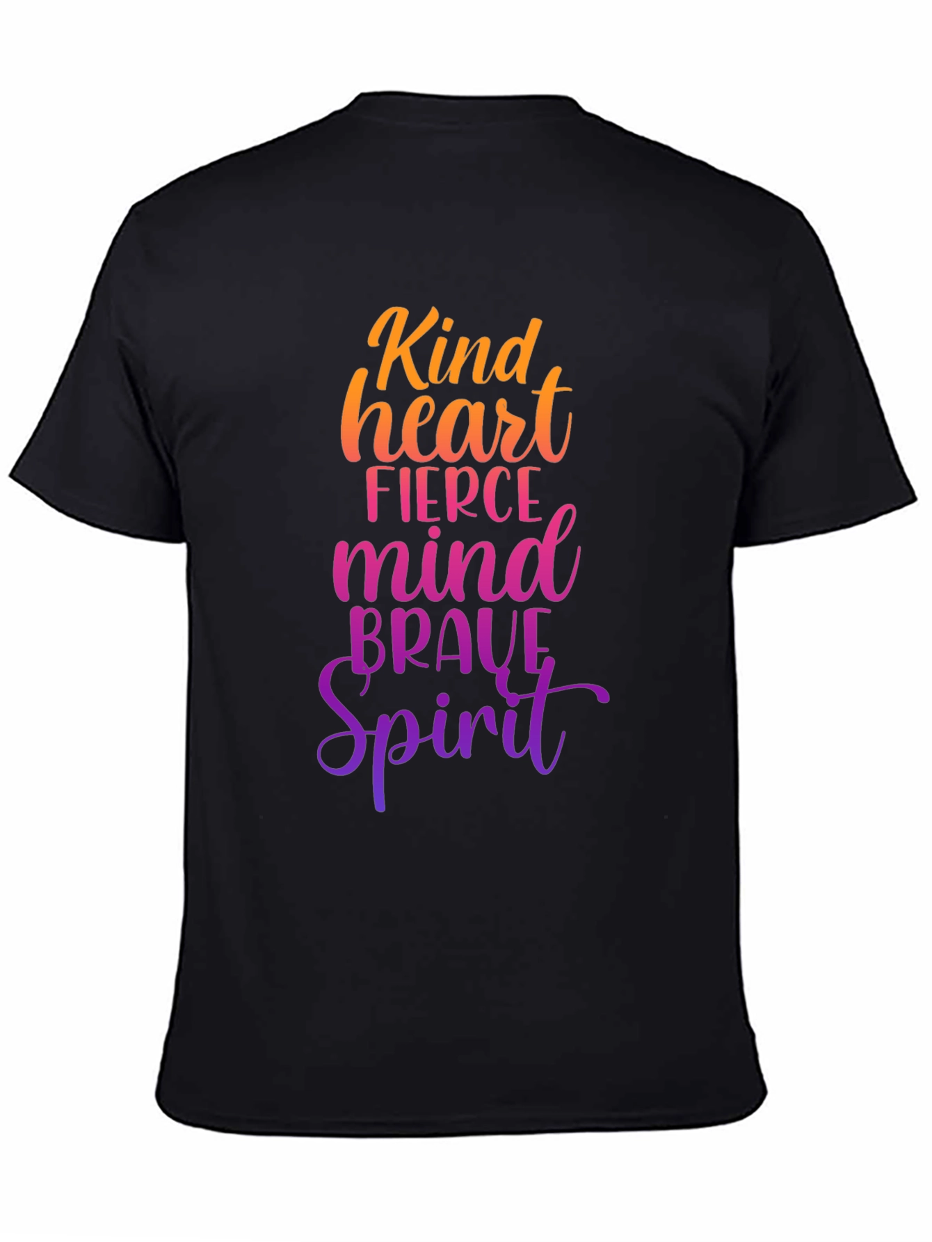 Kind Heart Fierce Mind Brave Spirit Graphic Tee