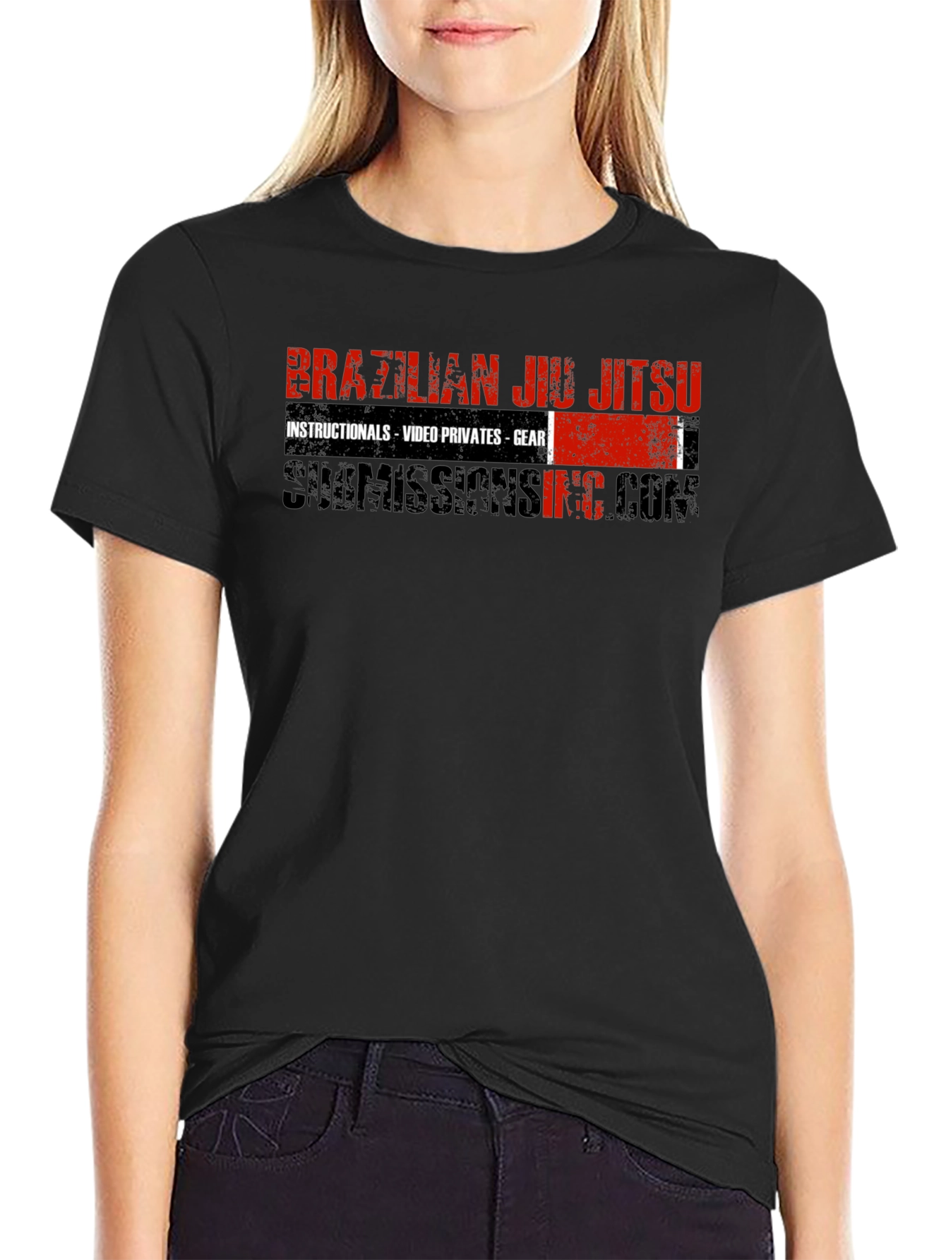 Brazilian Jiu Jitsu Black Graphic Tee