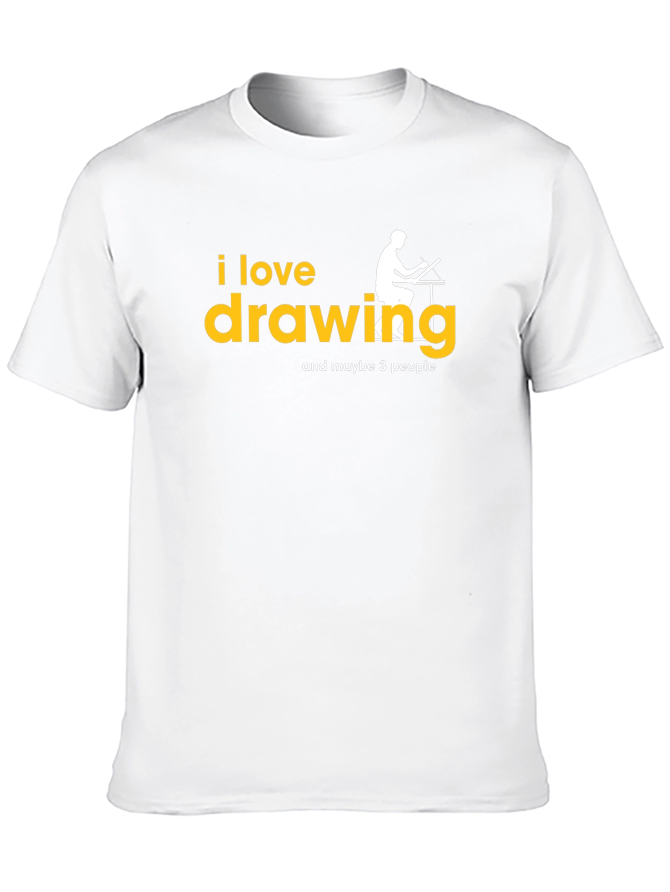 I Love Drawing Graphic Tee - Artist T-Shirt
