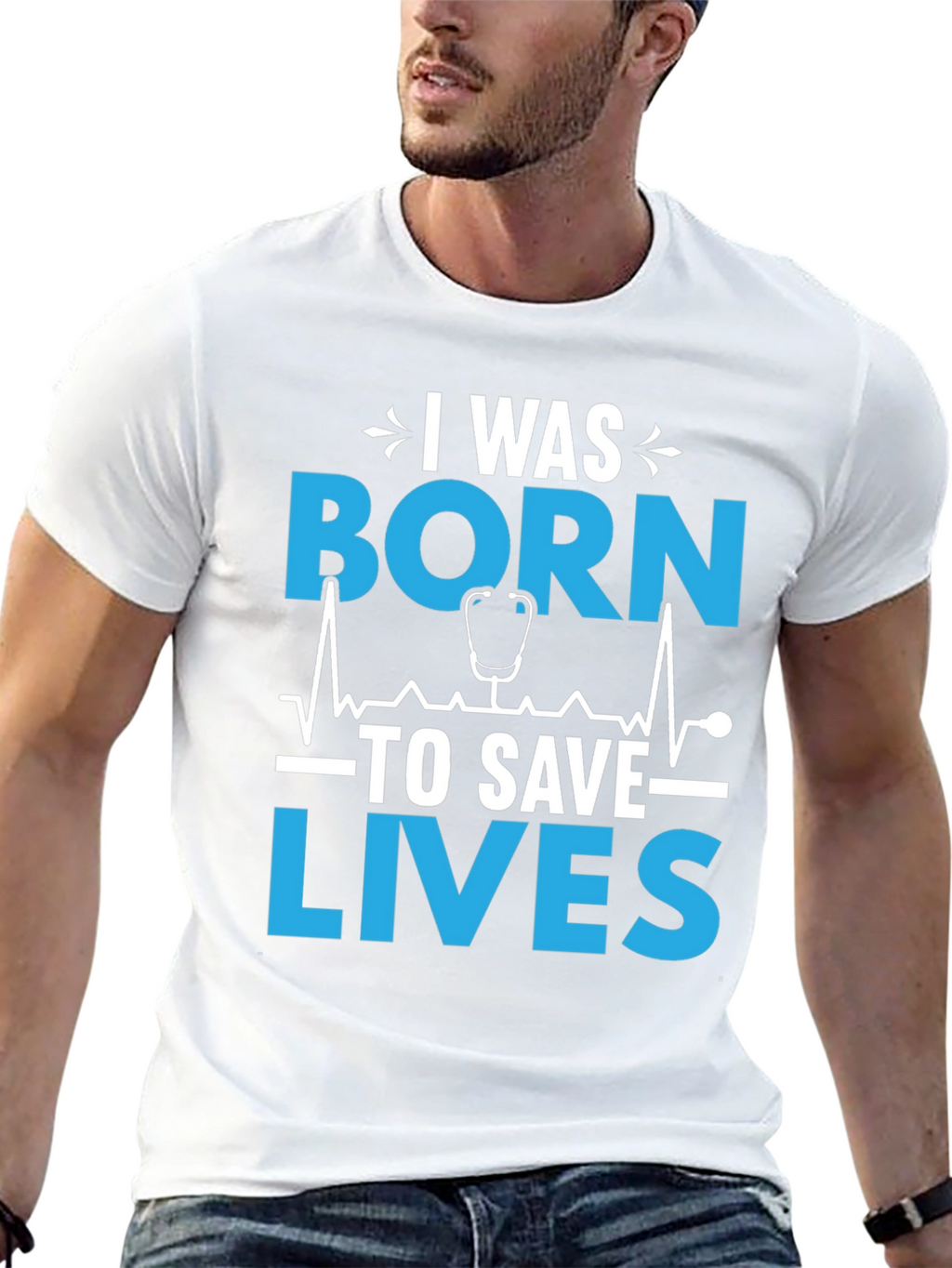 Born To Save Lives Graphic Tee
