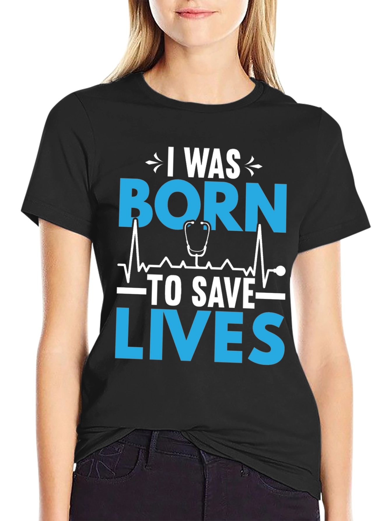 Born To Save Lives Graphic Tee