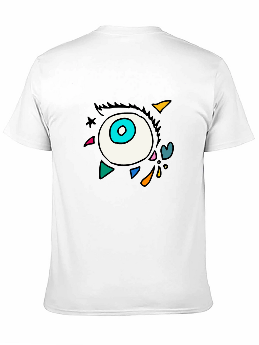 Eye Graphic Black T-Shirt