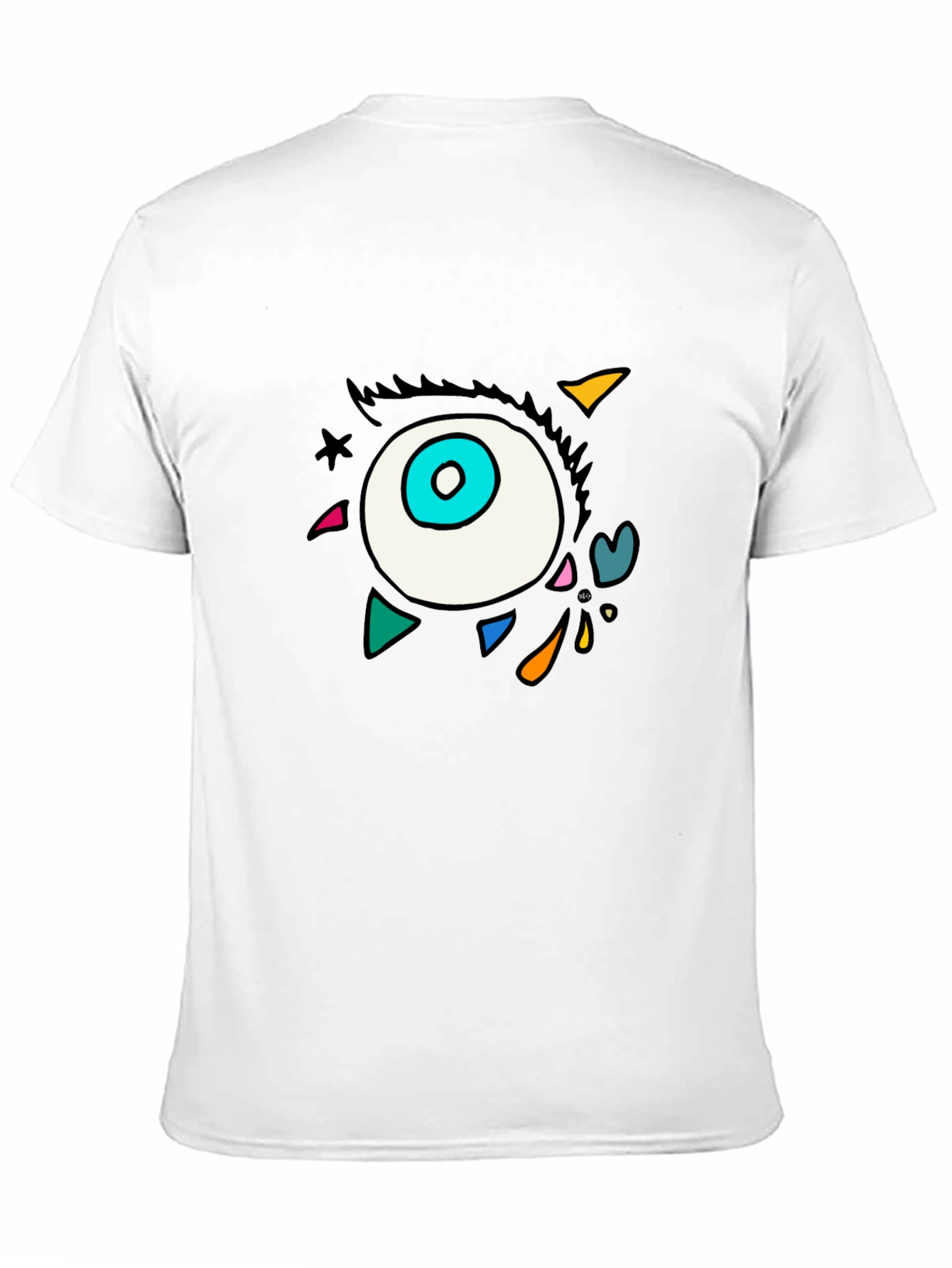 Eye Graphic Black T-Shirt