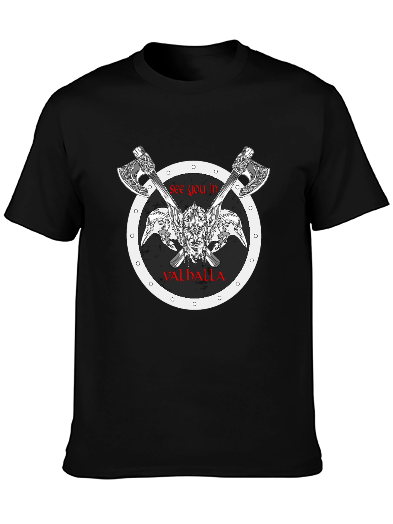 See You In Valhalla Viking T-Shirt