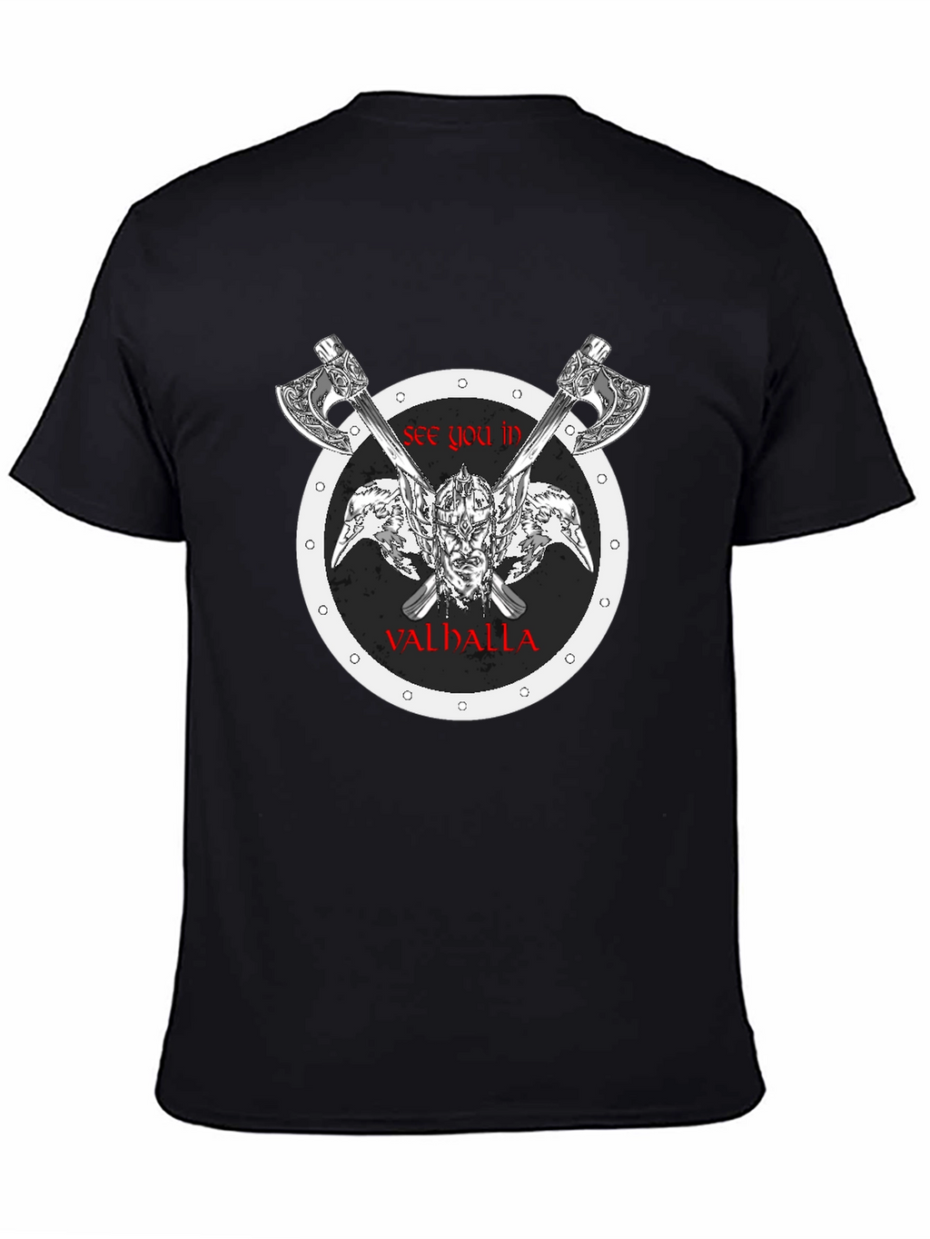 See You In Valhalla Viking T-Shirt