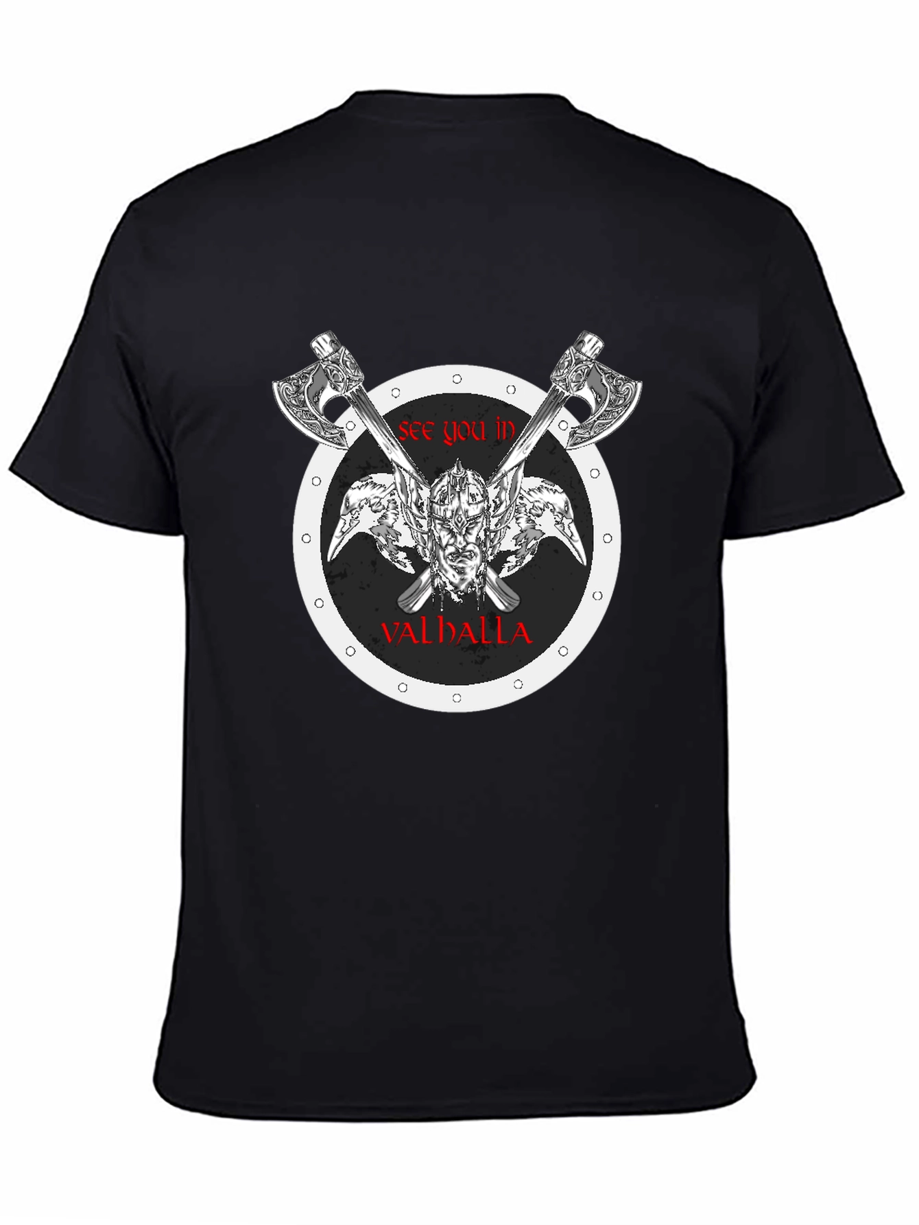 See You In Valhalla Viking T-Shirt