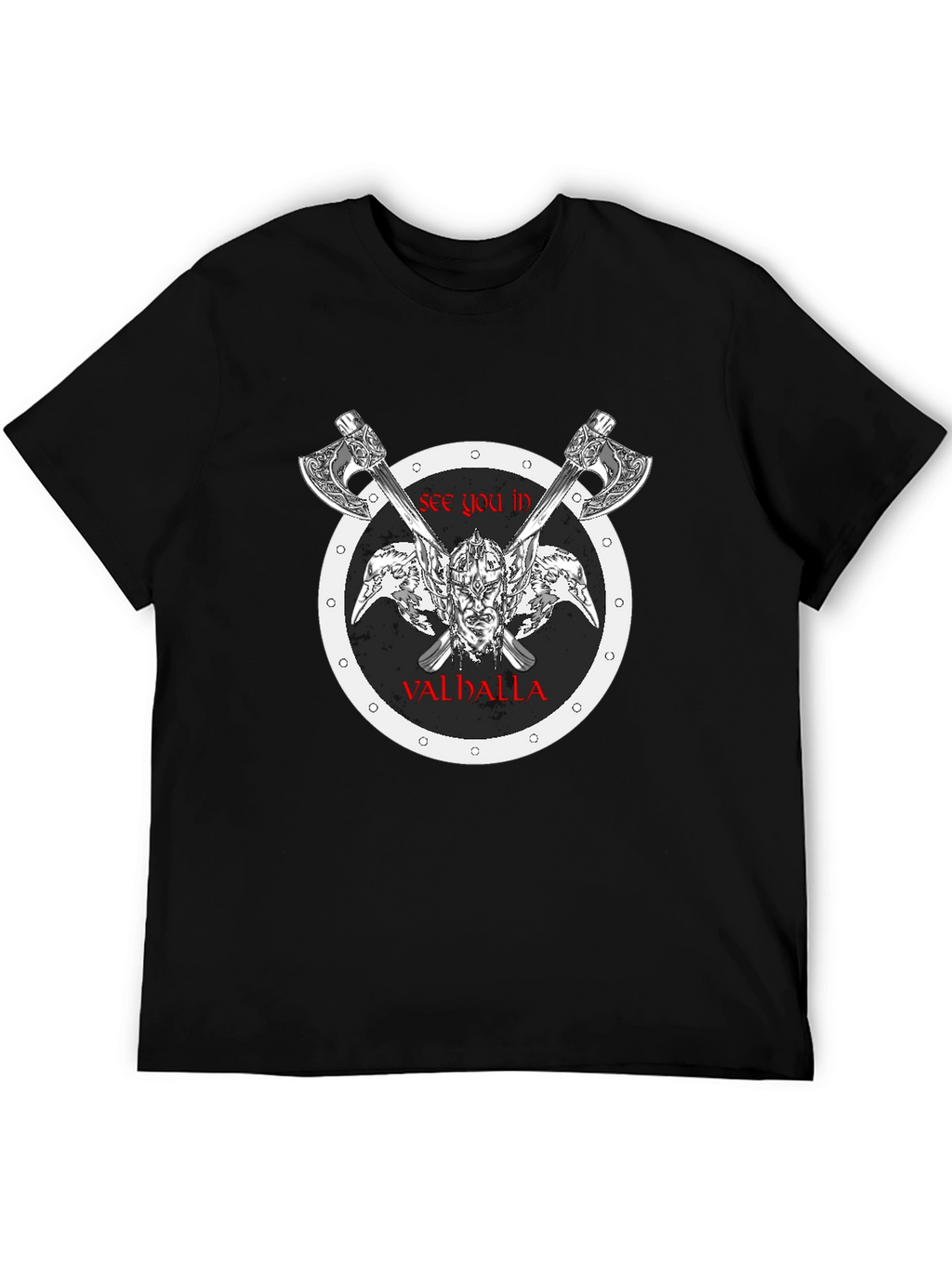 See You In Valhalla Viking T-Shirt