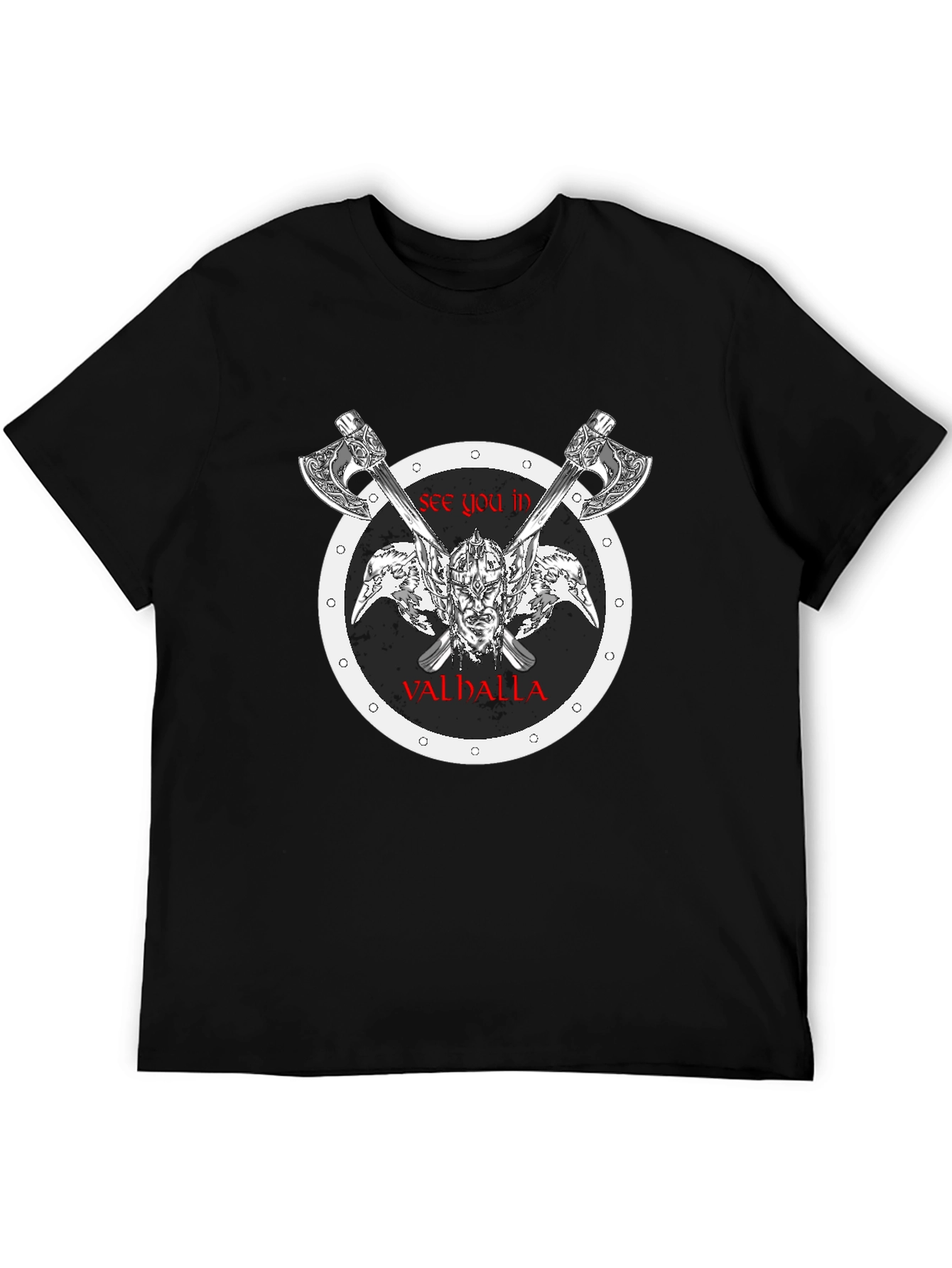 See You In Valhalla Viking T-Shirt