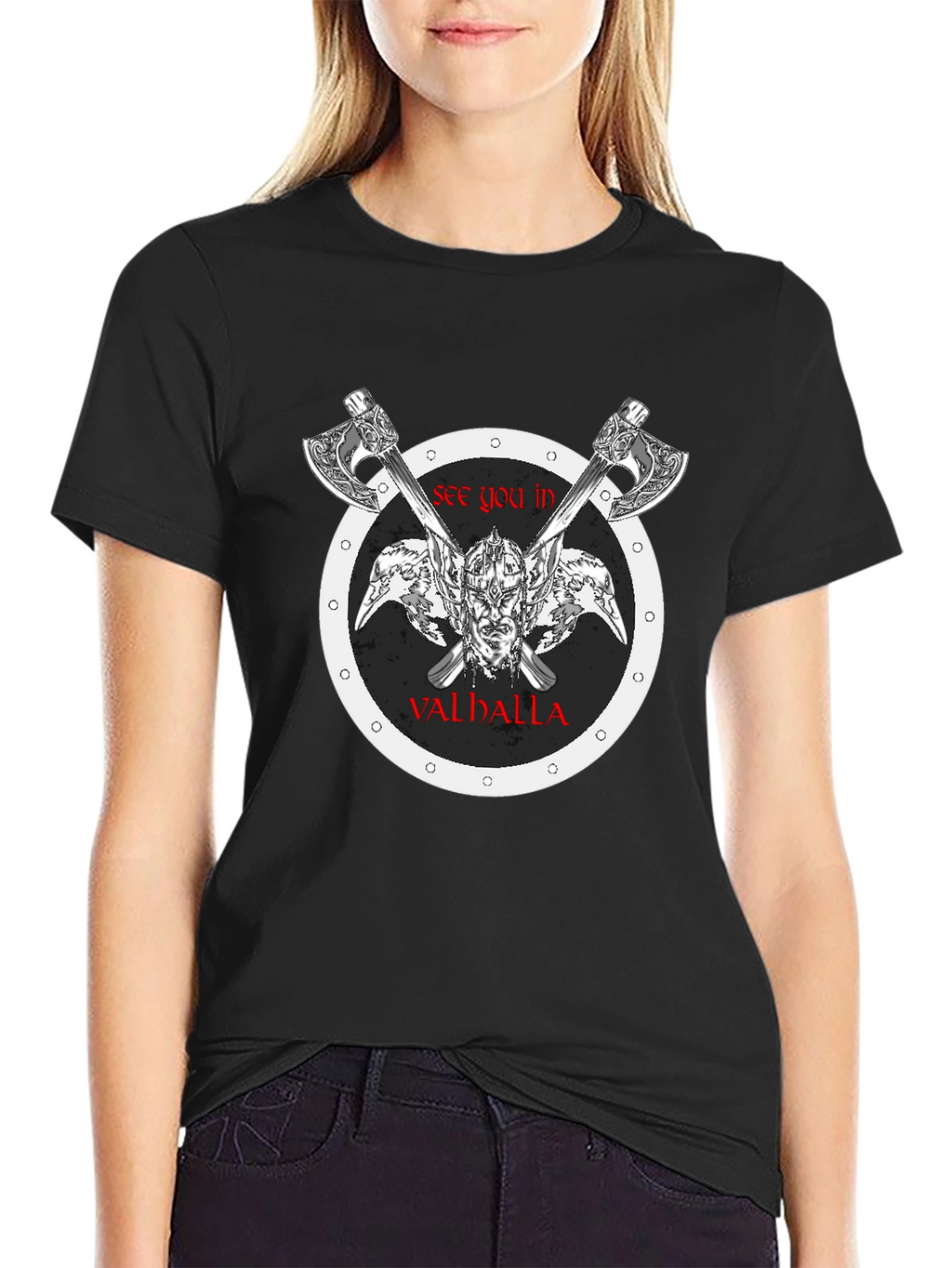 See You In Valhalla Viking T-Shirt