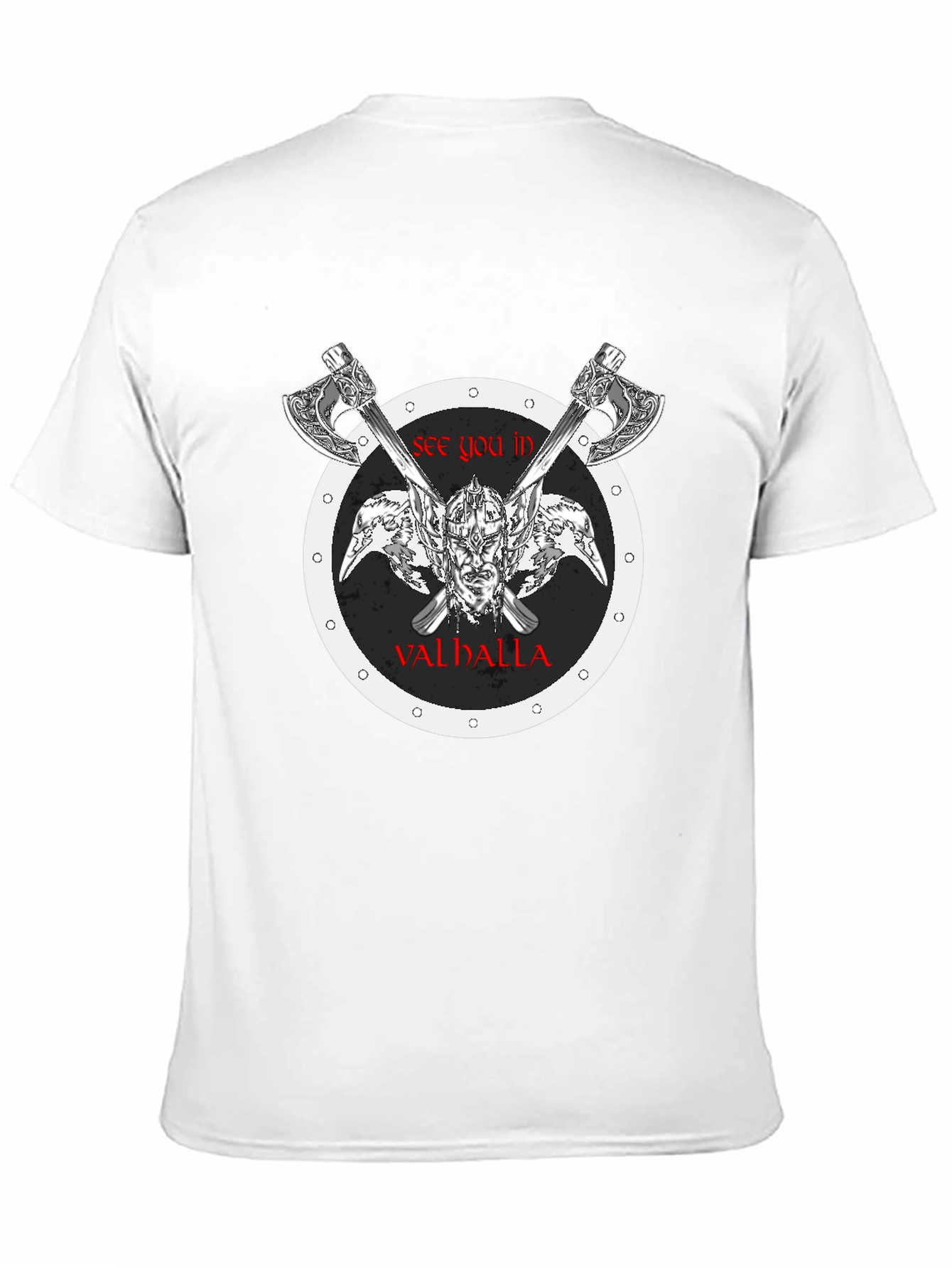 See You In Valhalla Viking T-Shirt