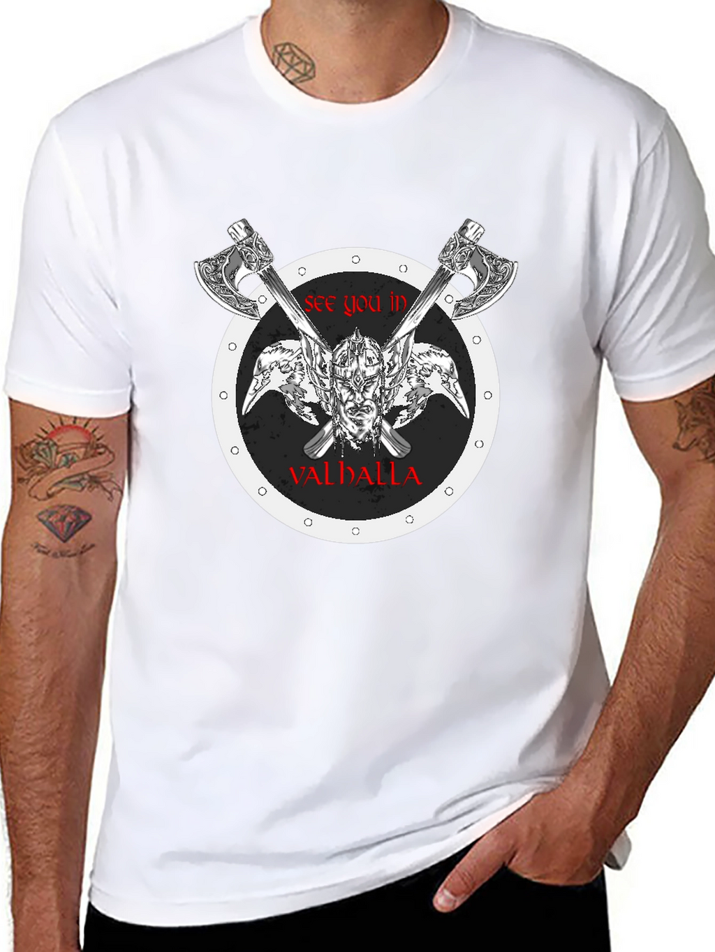 See You In Valhalla Viking T-Shirt