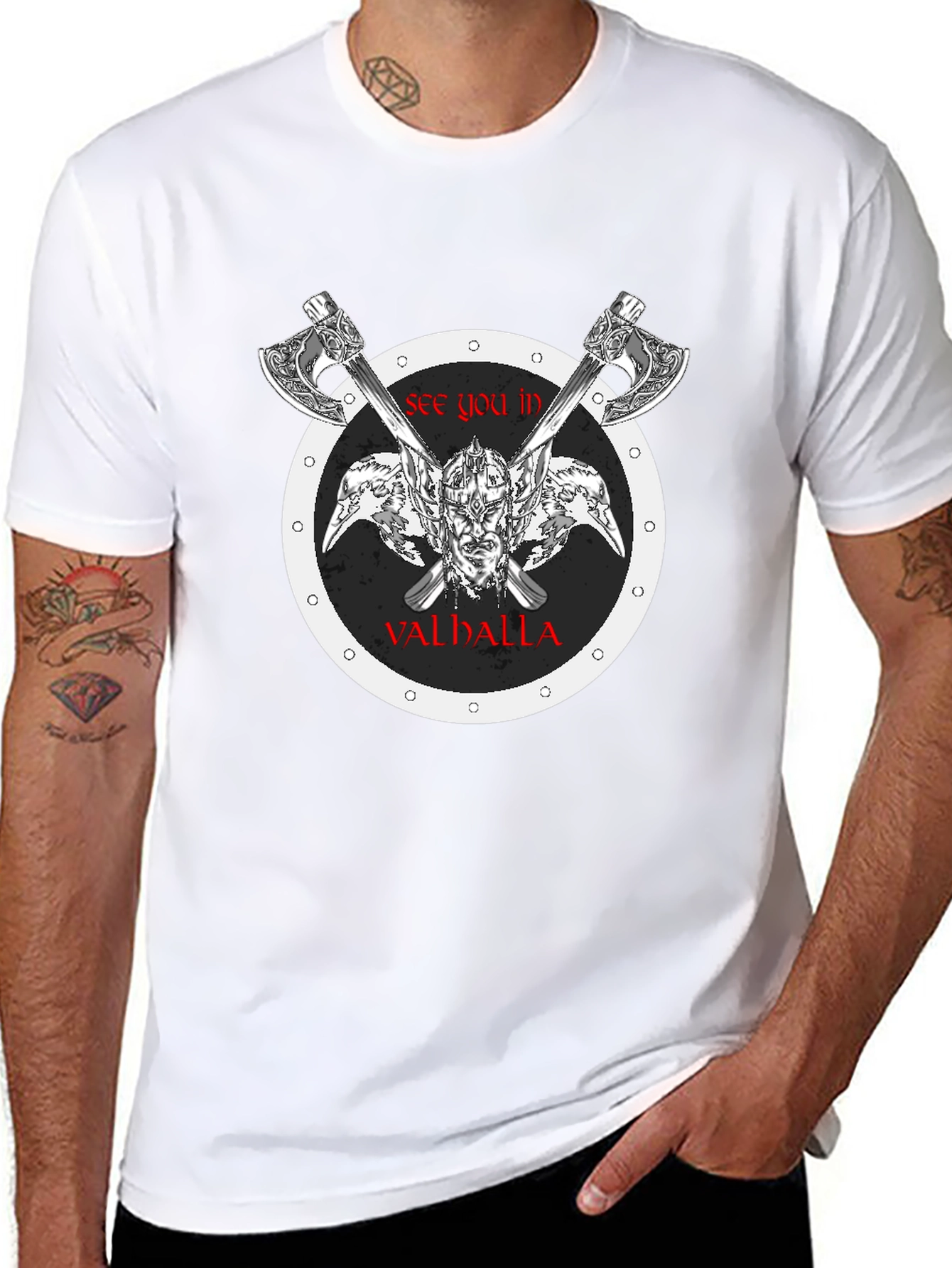 See You In Valhalla Viking T-Shirt