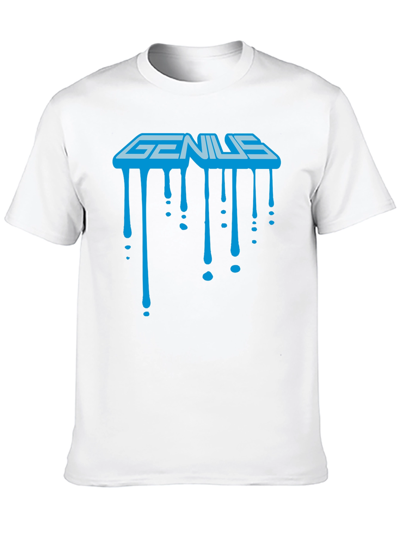 Genius Drip Graphic Tee - Cool & Stylish