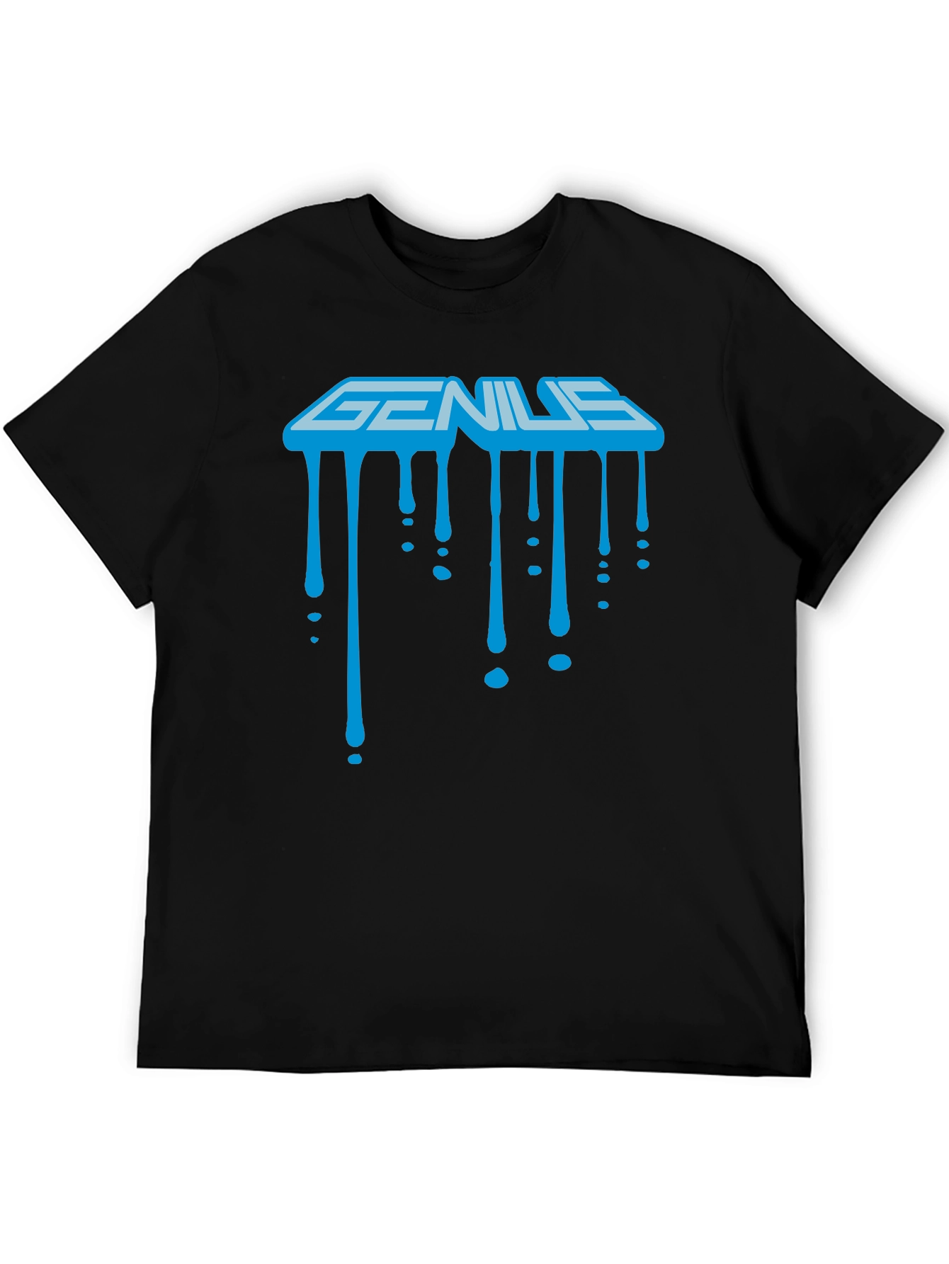 Genius Drip Graphic Tee - Cool & Stylish