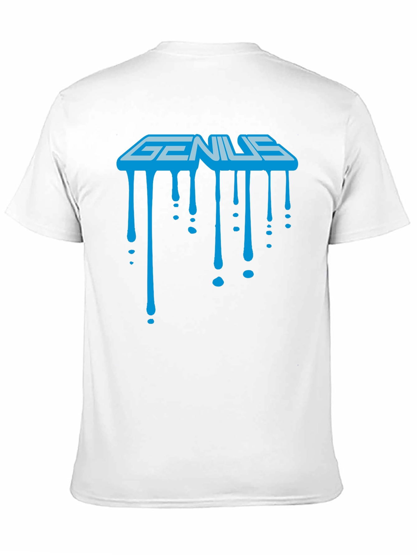 Genius Drip Graphic Tee - Cool & Stylish