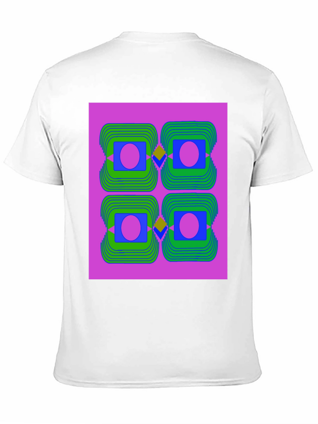 Abstract Geometric Graphic Print T-Shirt