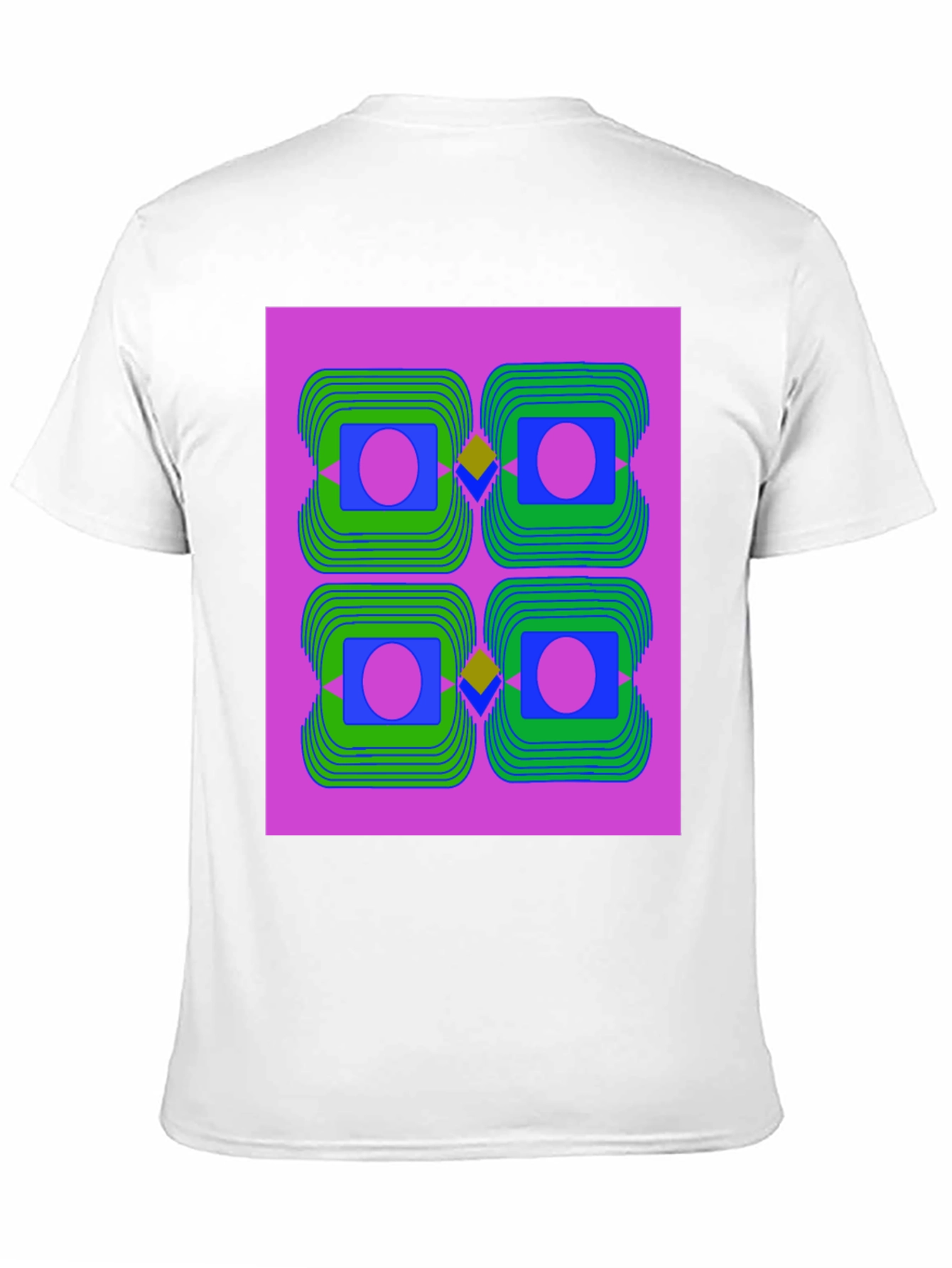 Abstract Geometric Graphic Print T-Shirt