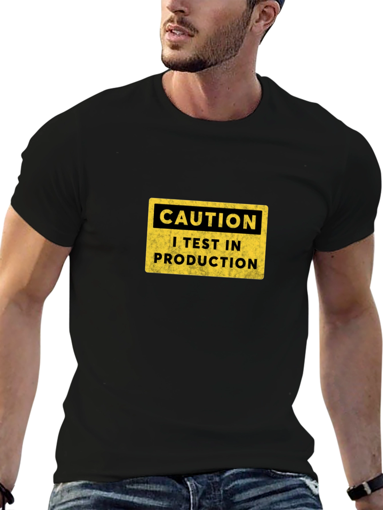 Caution I Test In Production T-Shirt
