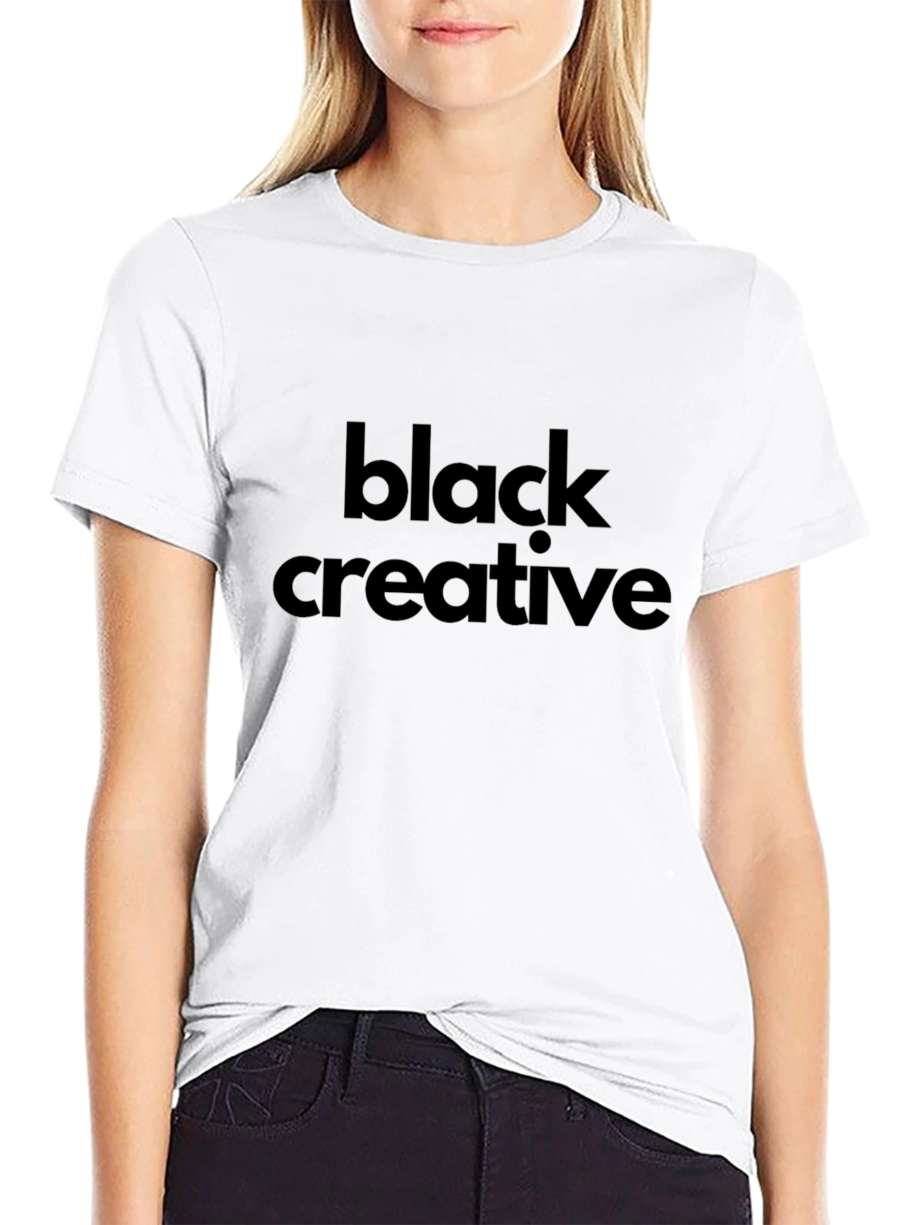 Black Creative T-Shirt