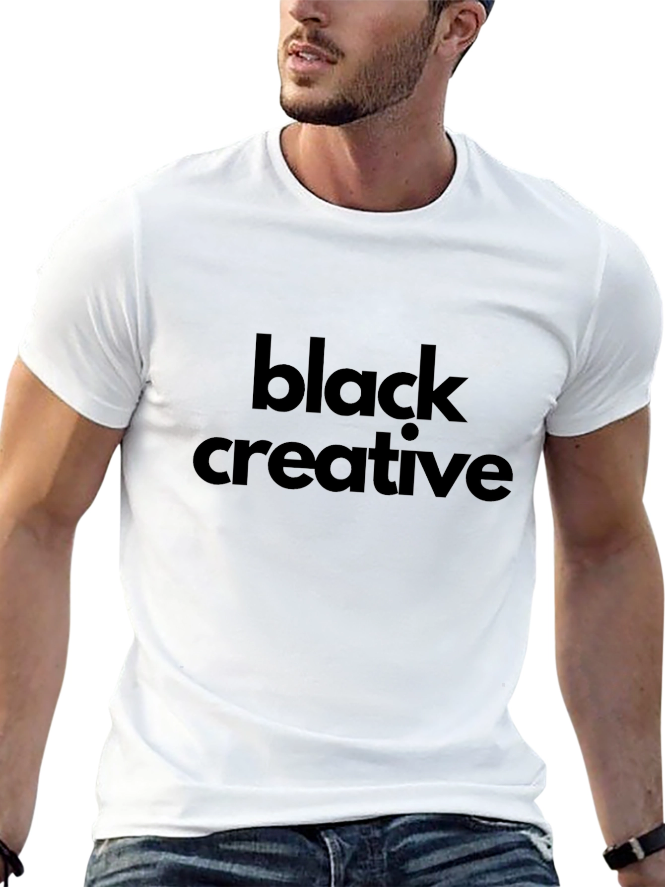 Black Creative T-Shirt