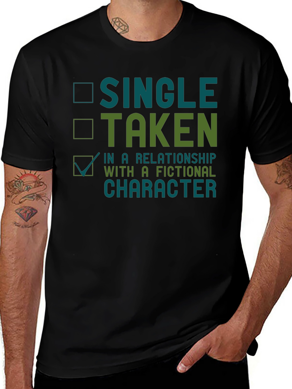 Fictional Character Relationship T-Shirt