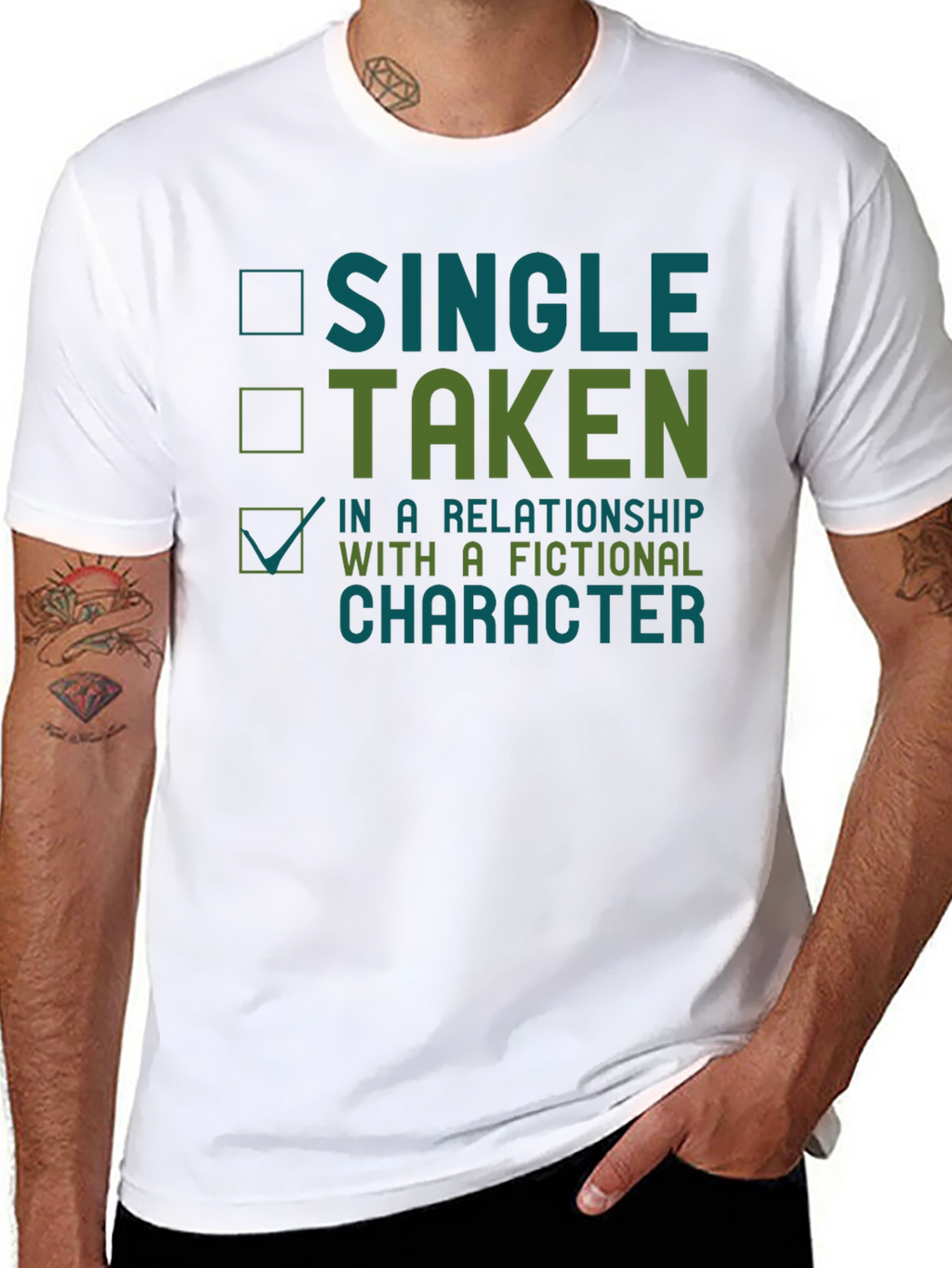Fictional Character Relationship T-Shirt