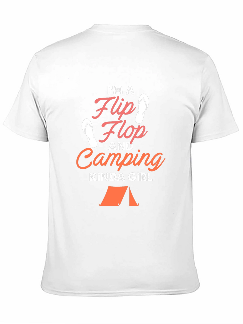 Flip Flop and Camping Kinda Girl T-Shirt