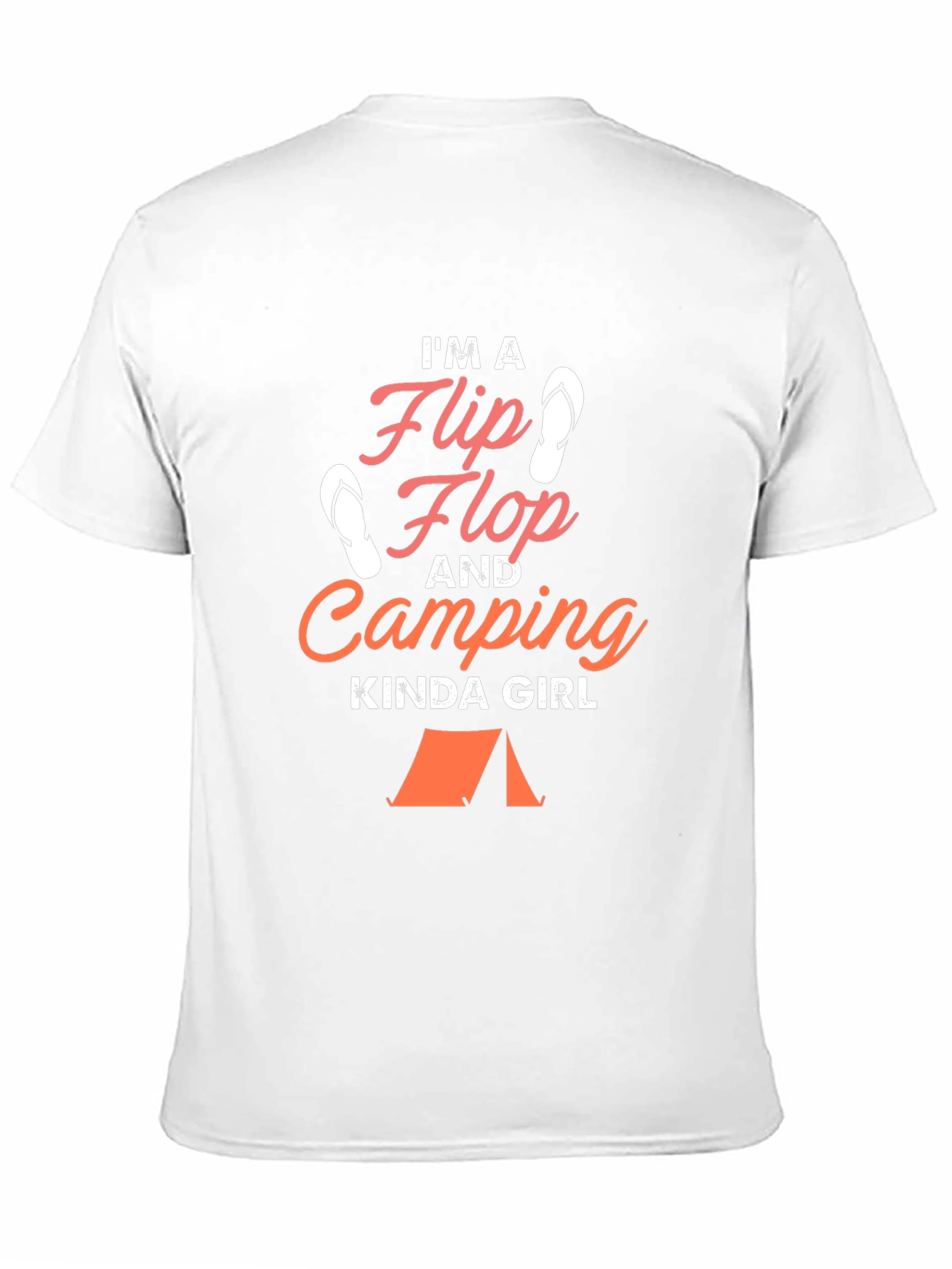 Flip Flop and Camping Kinda Girl T-Shirt