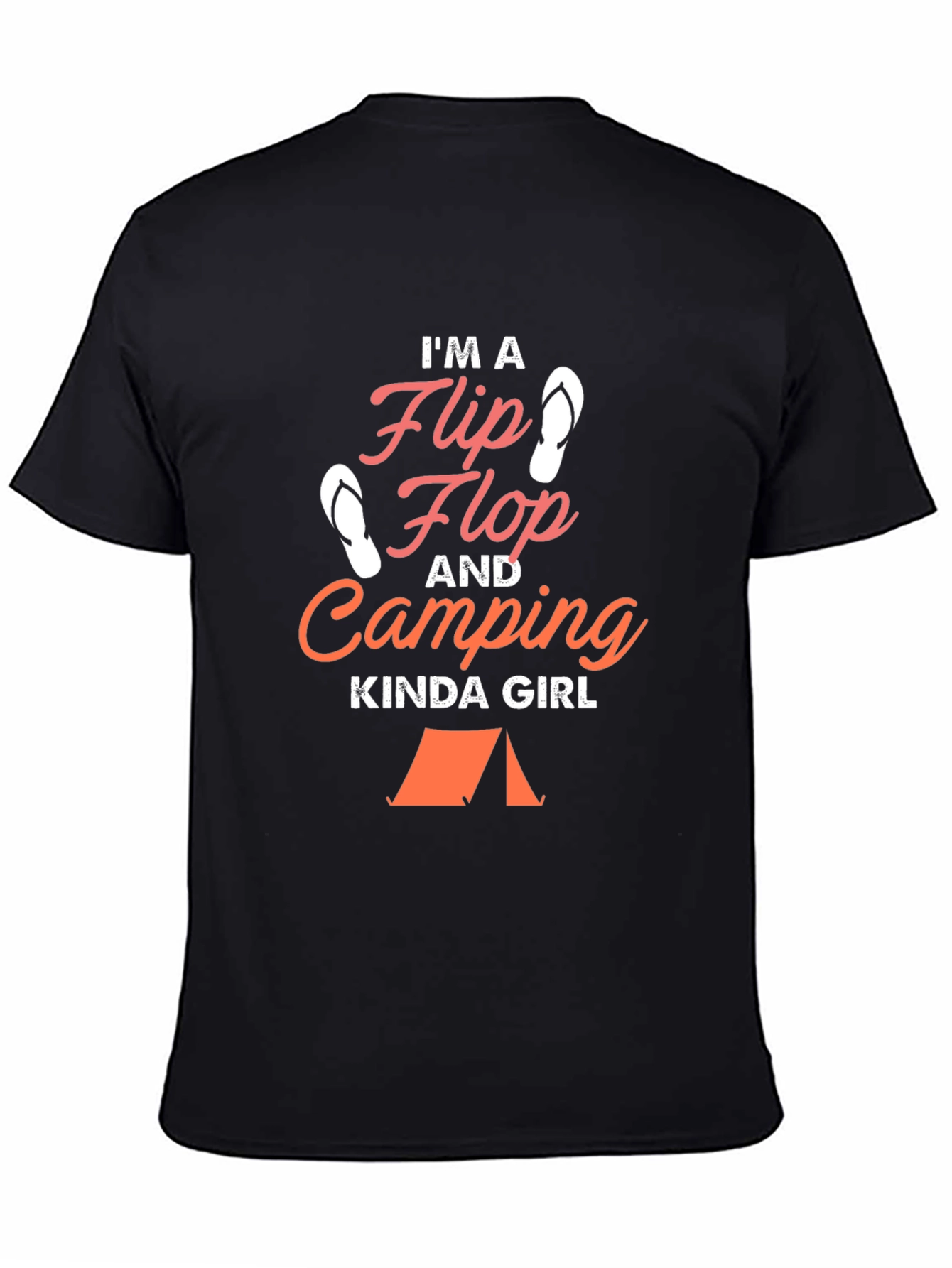 Flip Flop and Camping Kinda Girl T-Shirt