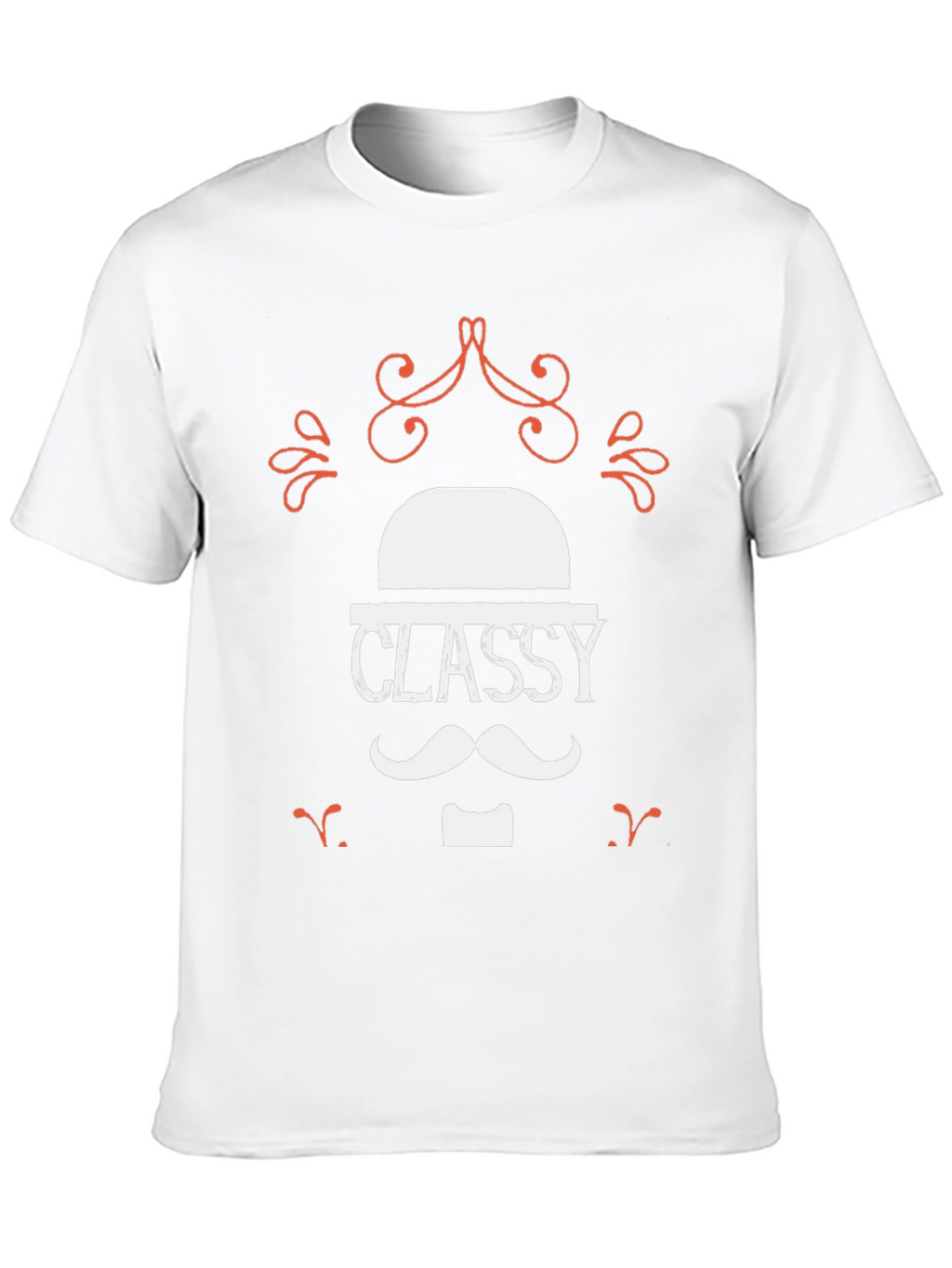 Classy Gentleman Black Graphic Tee