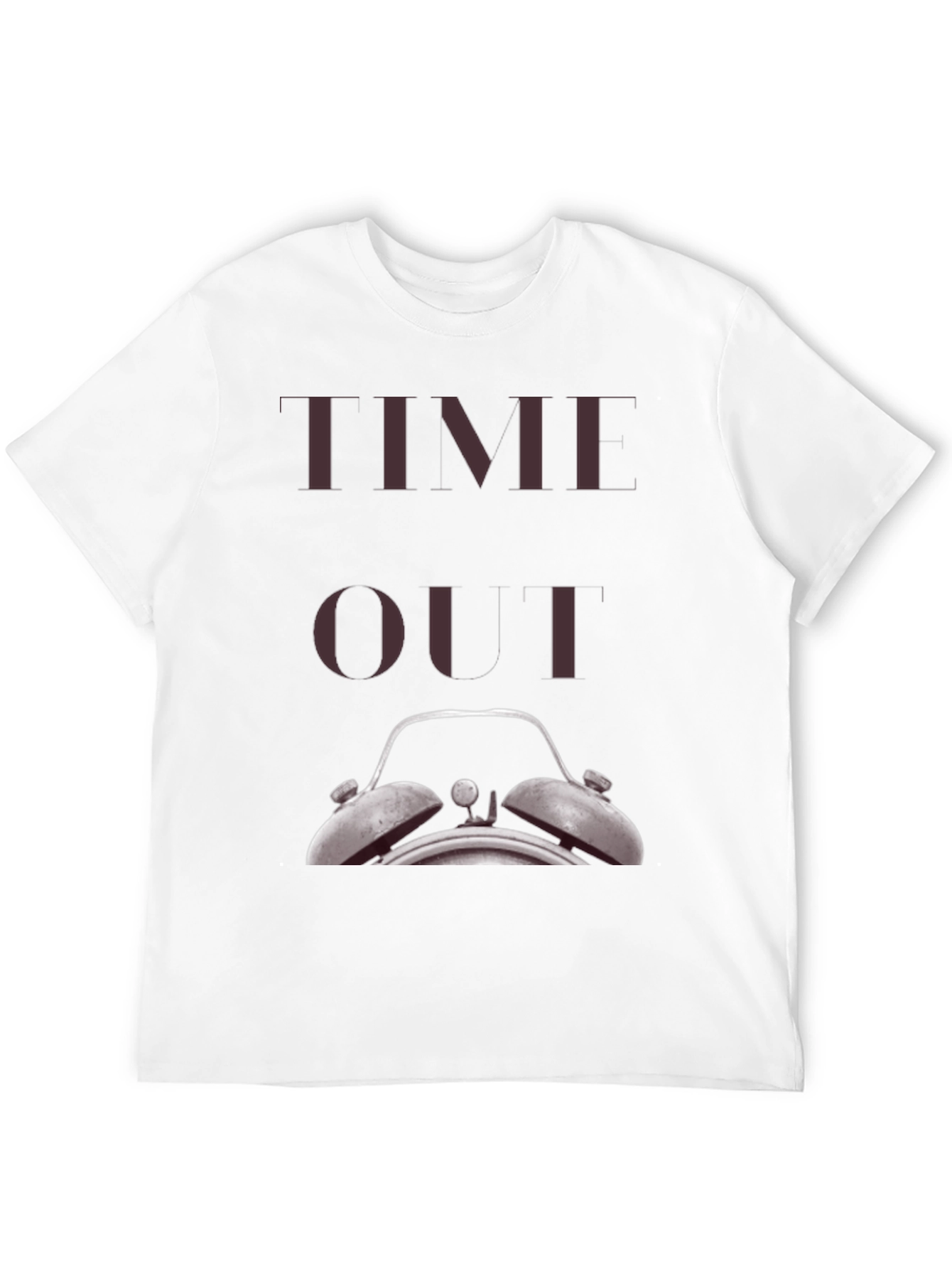 Time Out Clock Graphic T-Shirt - Unisex