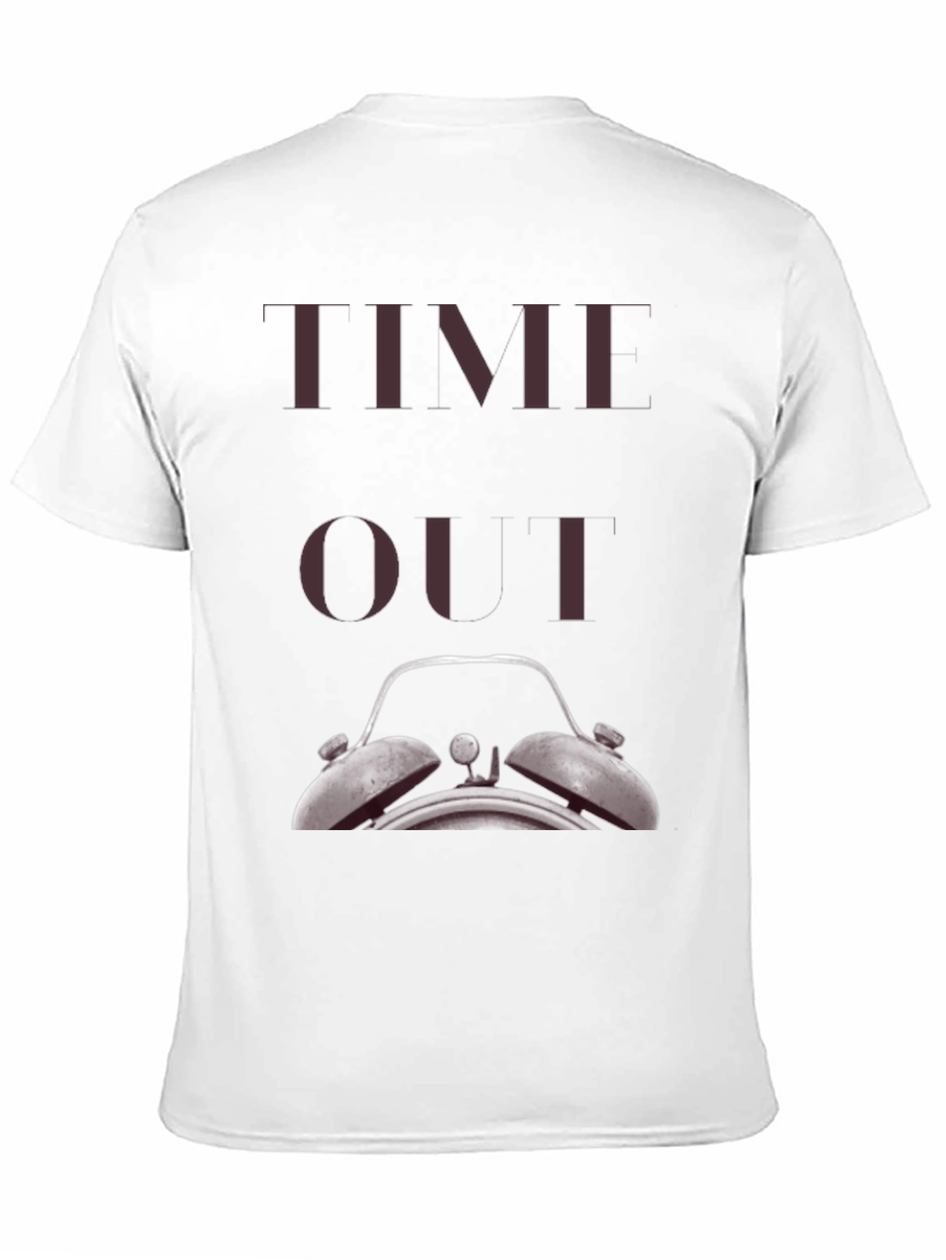 Time Out Clock Graphic T-Shirt - Unisex